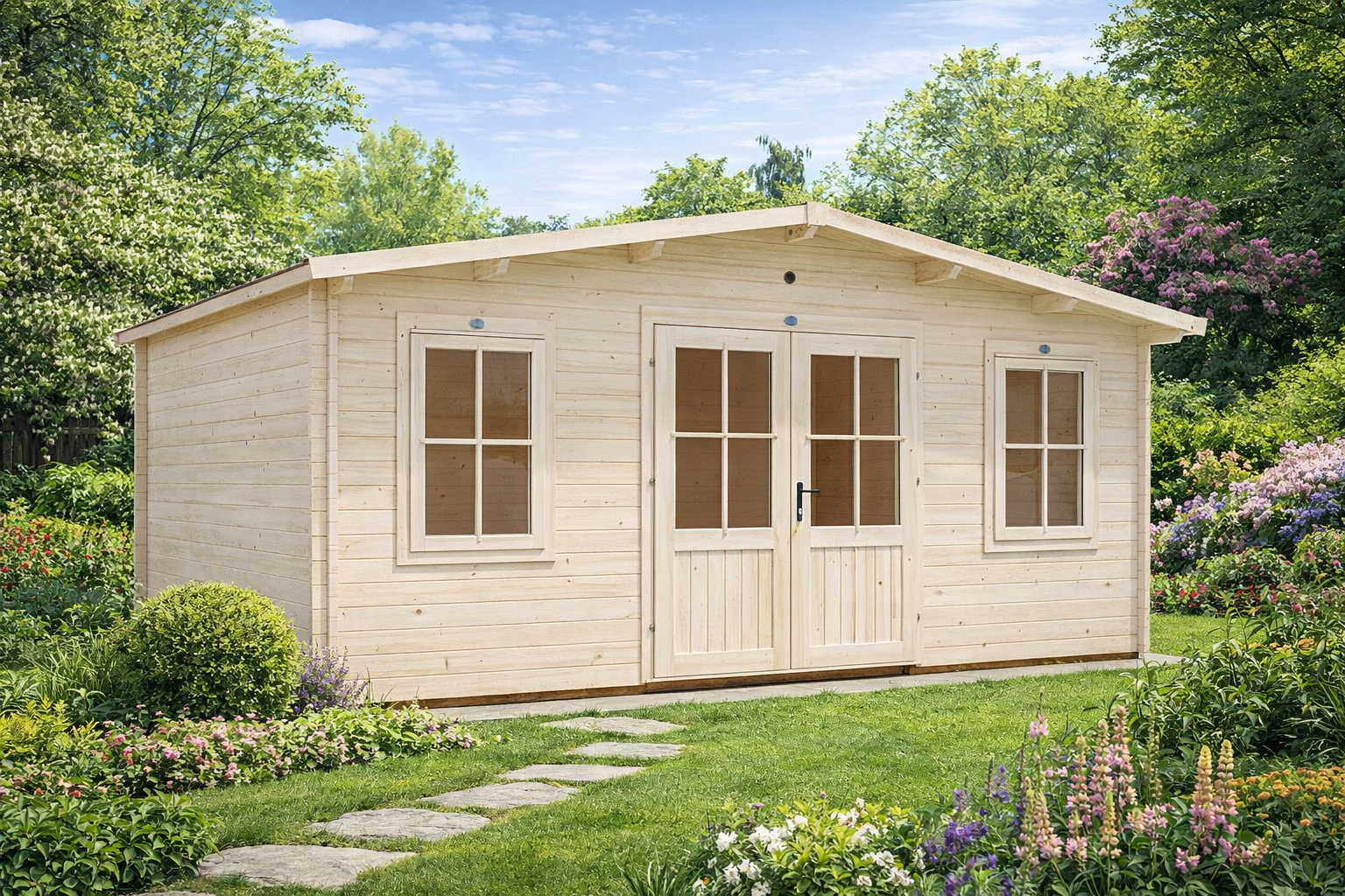 The Hawks Perch 19mm Log Cabin