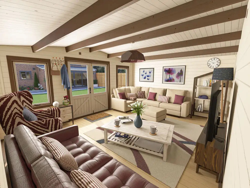 The Hawks Perch 19mm Log Cabin