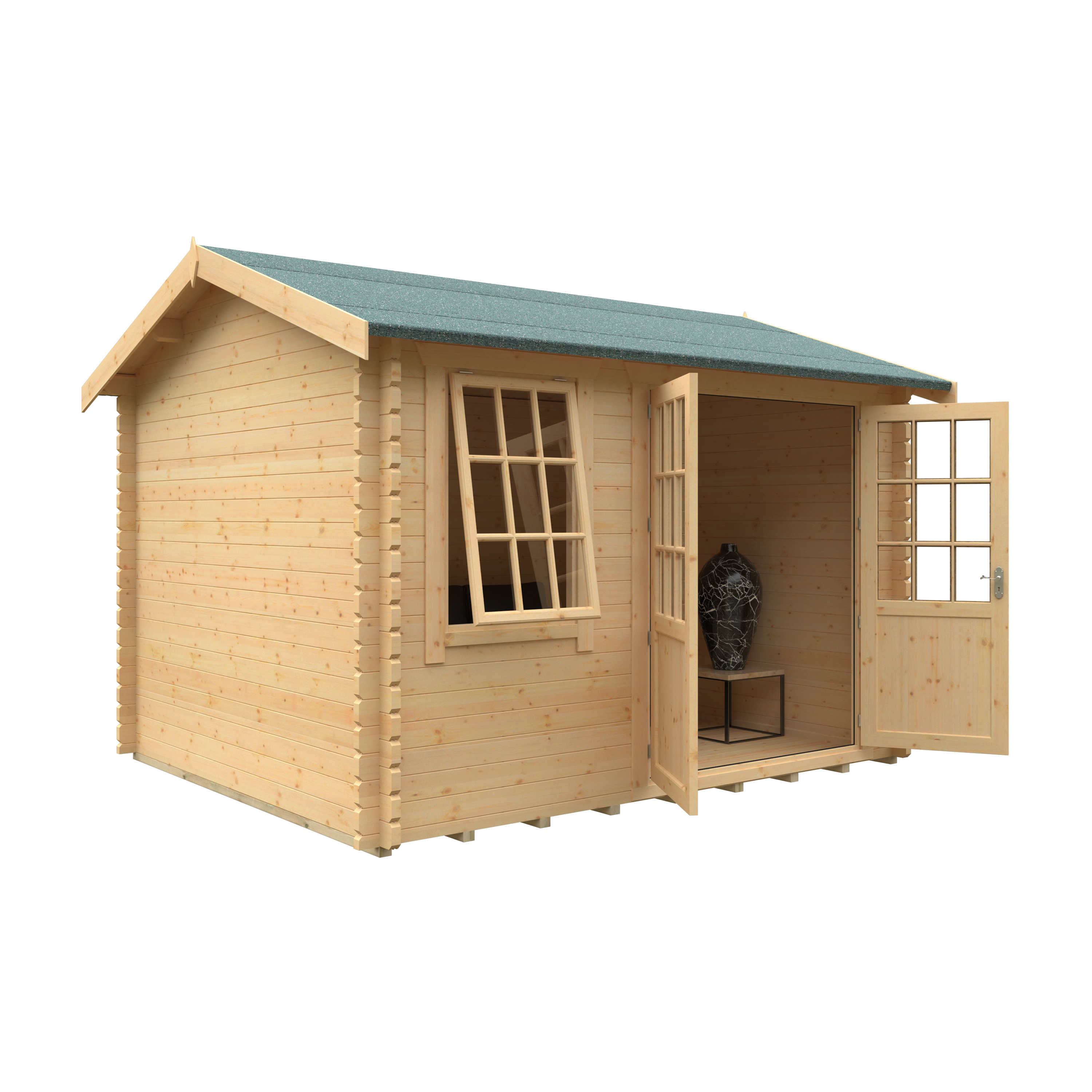 THE HENLEY 28mm Log Cabins