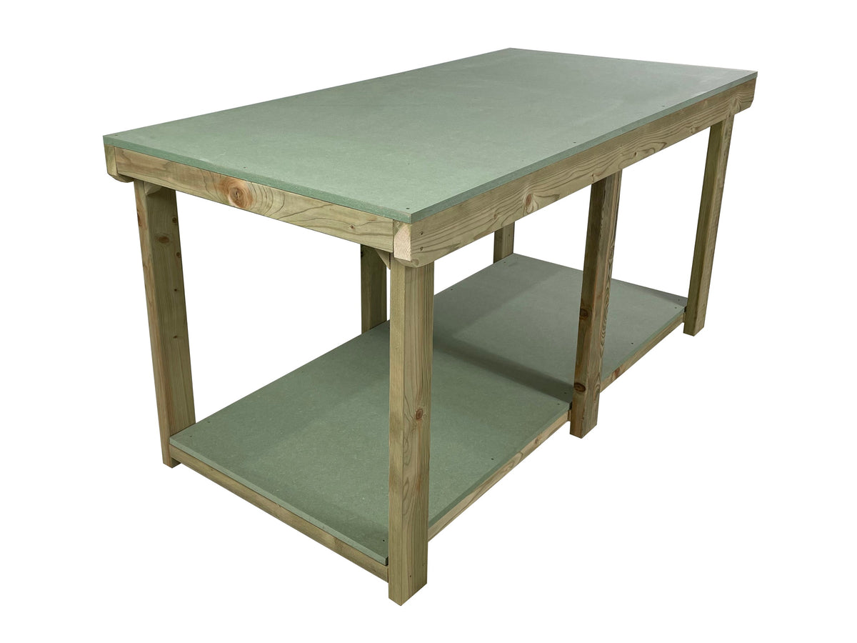 Wooden UniMDF Top Workbench Depth-3ft