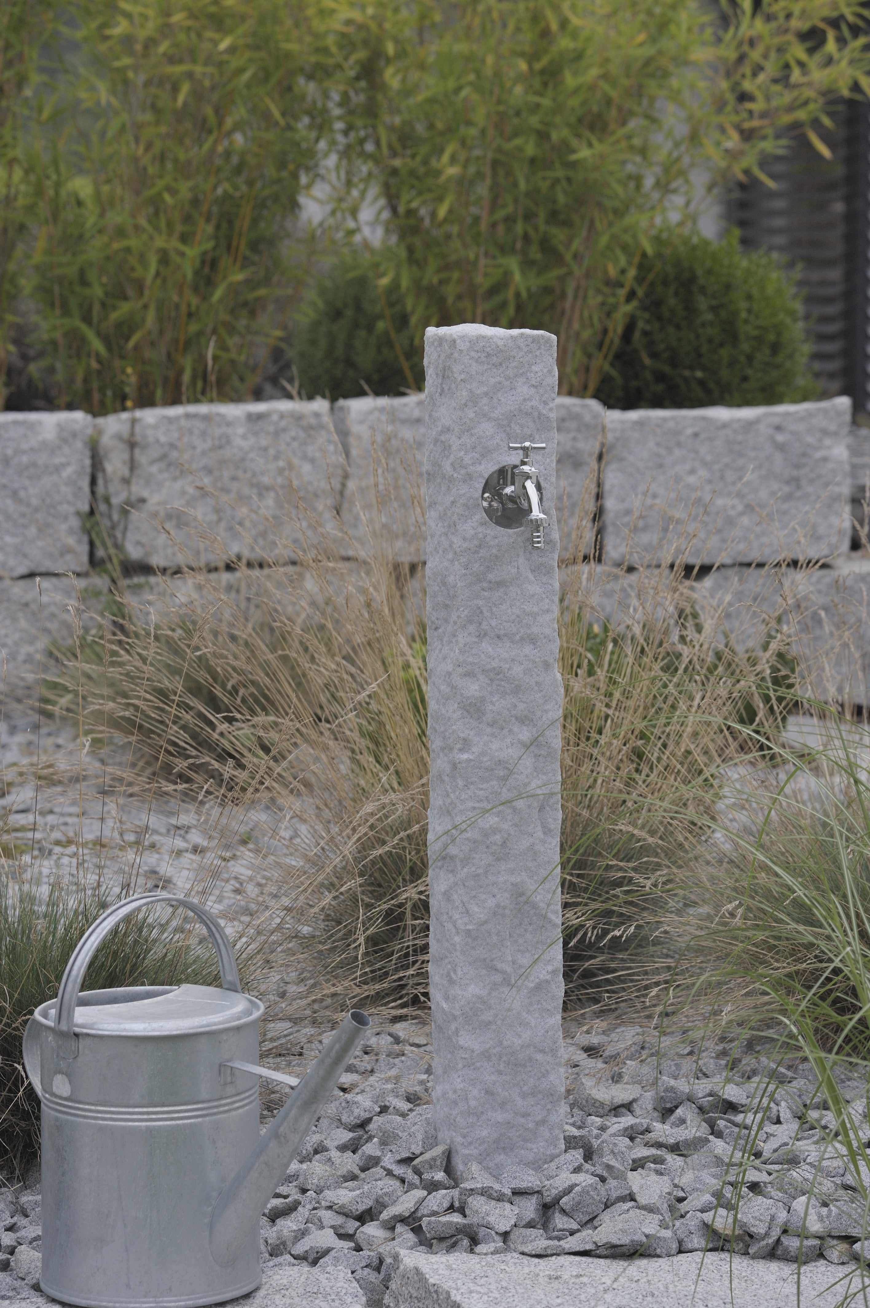 Natural Stone Cut stone effect watering post