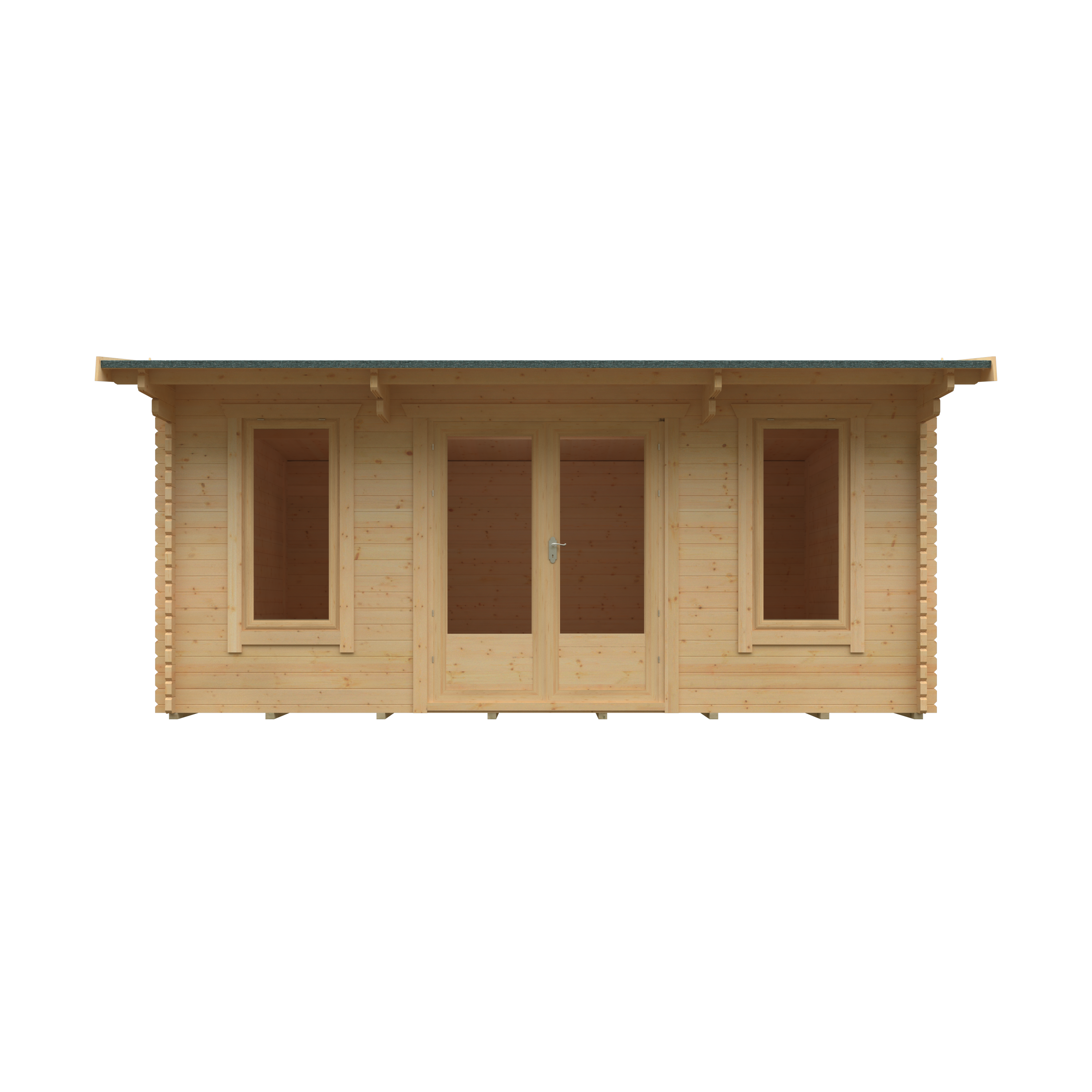 THE JACOB 44mm Log Cabin