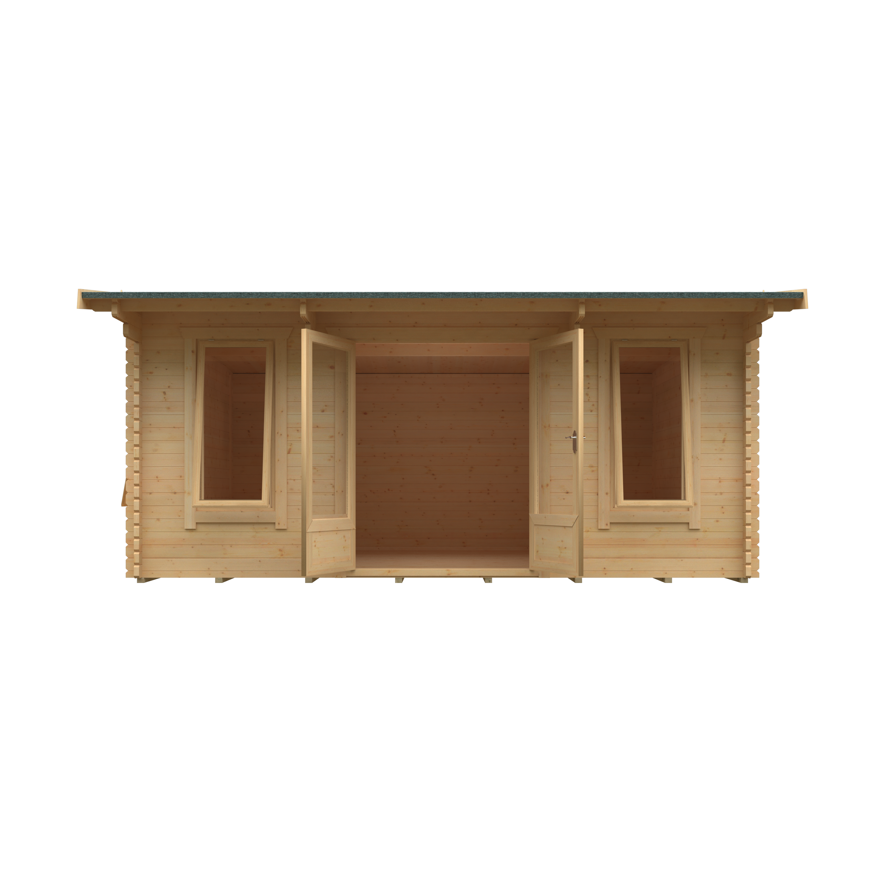THE JACOB 44mm Log Cabin