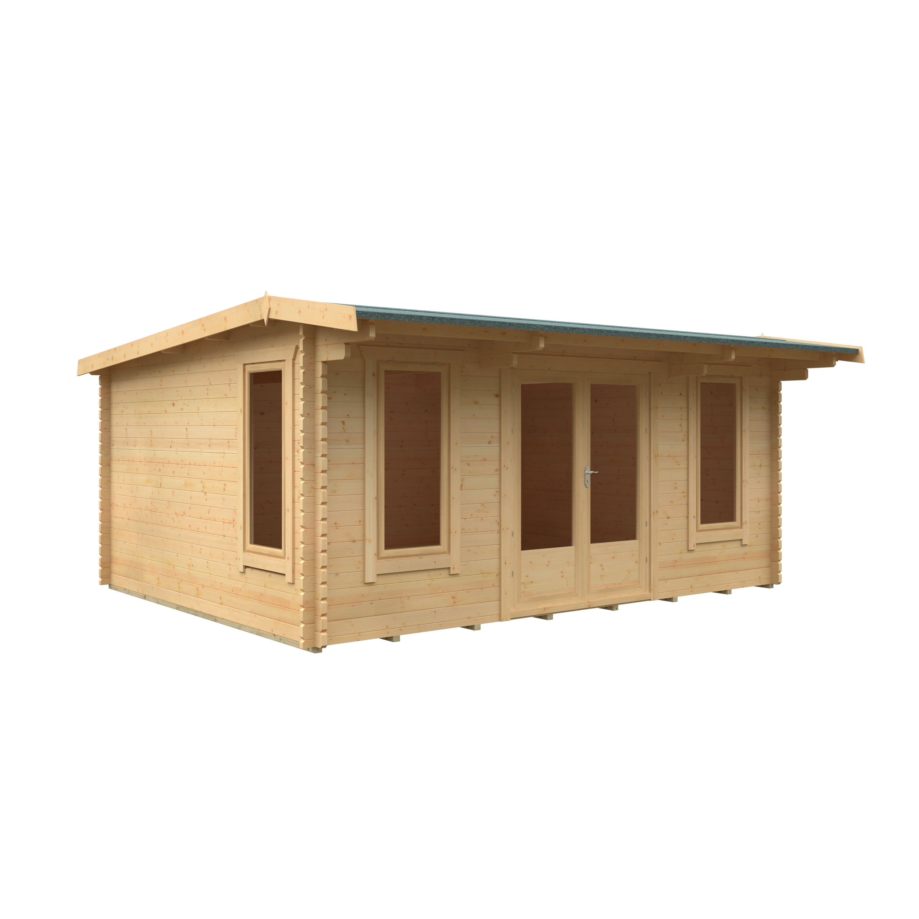 THE JACOB 44mm Log Cabin
