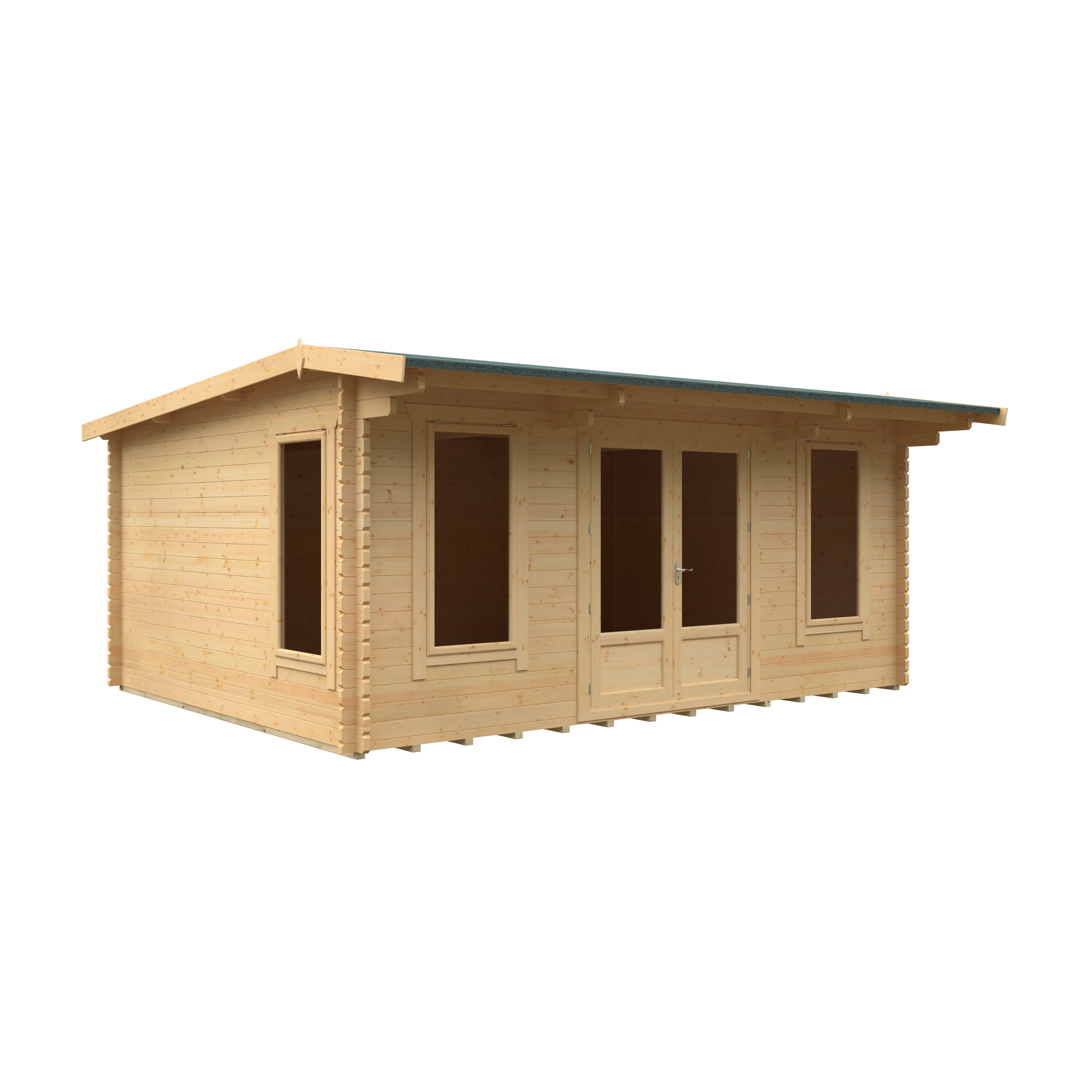 THE JACOB 44mm Log Cabin