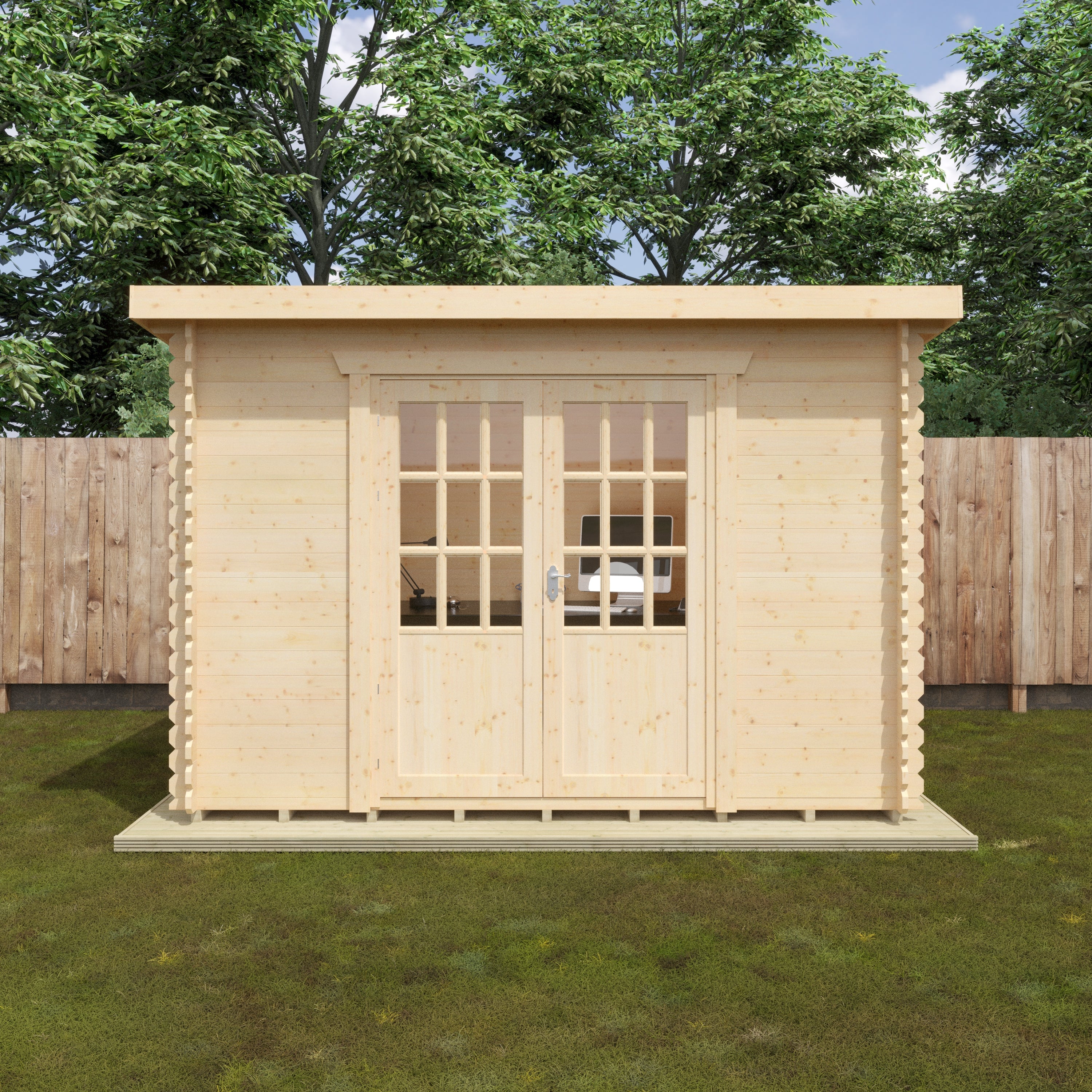 KINGSLEY 28mm Log Cabin