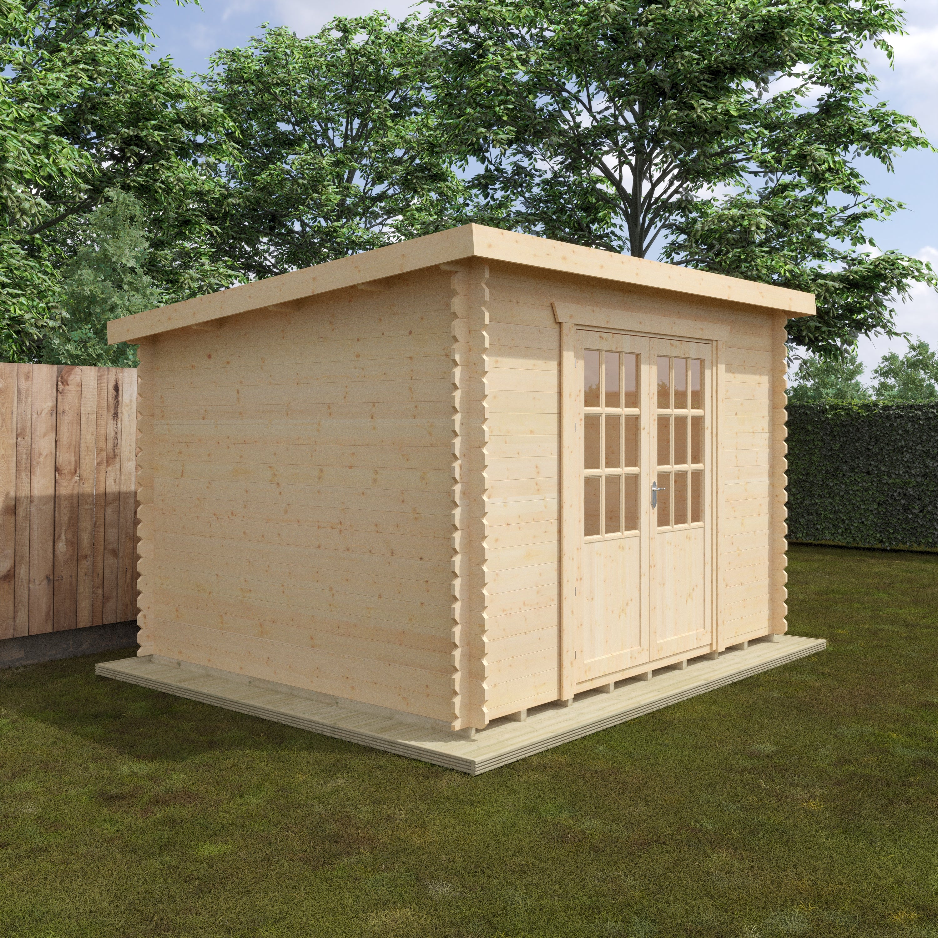 KINGSLEY 28mm Log Cabin