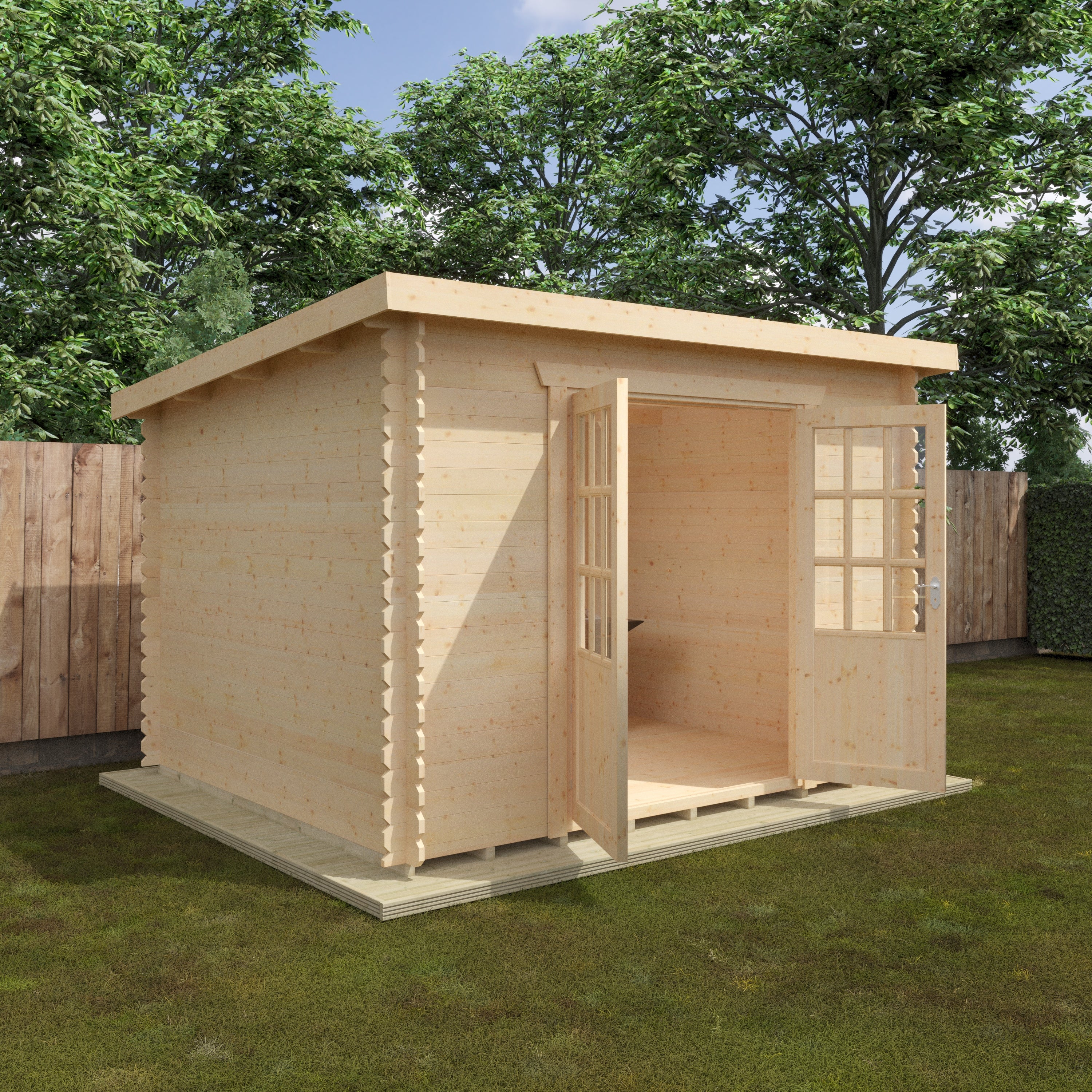 KINGSLEY 28mm Log Cabin