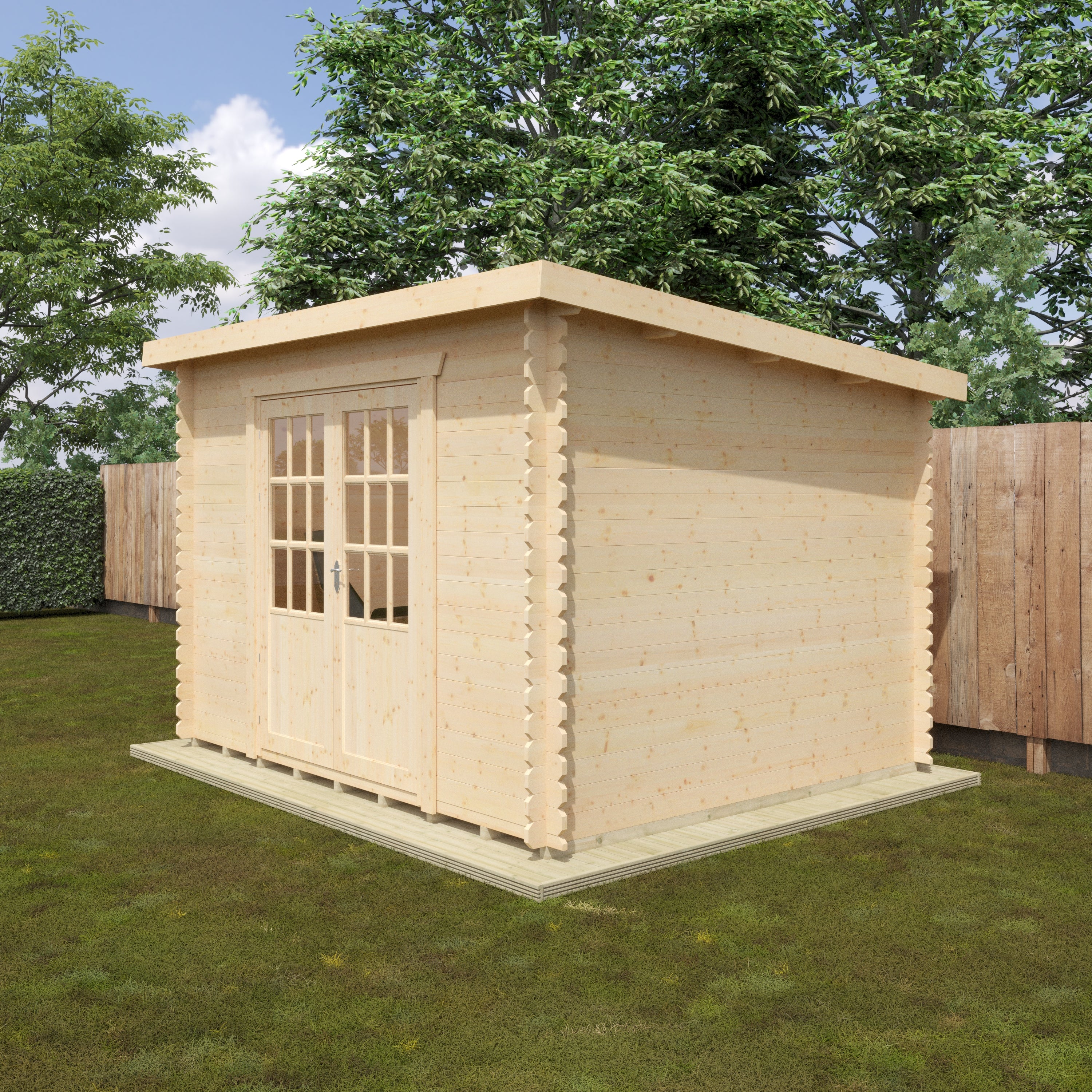 KINGSLEY 28mm Log Cabin