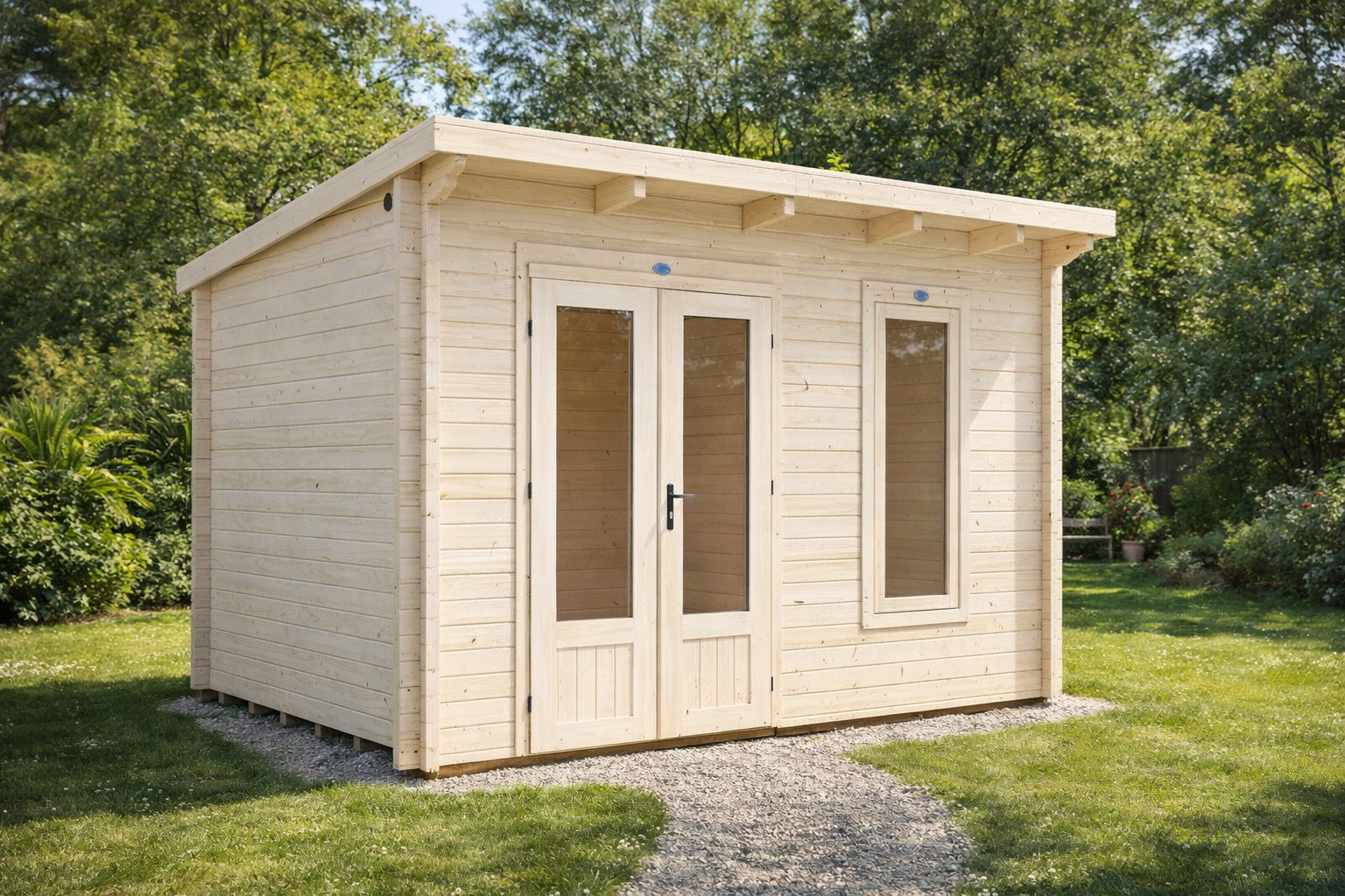 The Lynx Lair 19mm Log Cabin