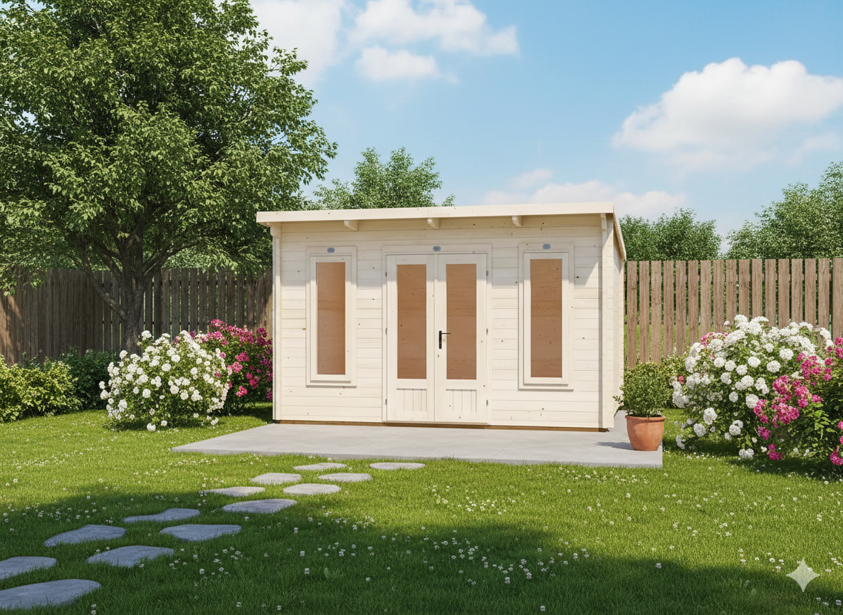 The Lynx Lair 19mm Log Cabin