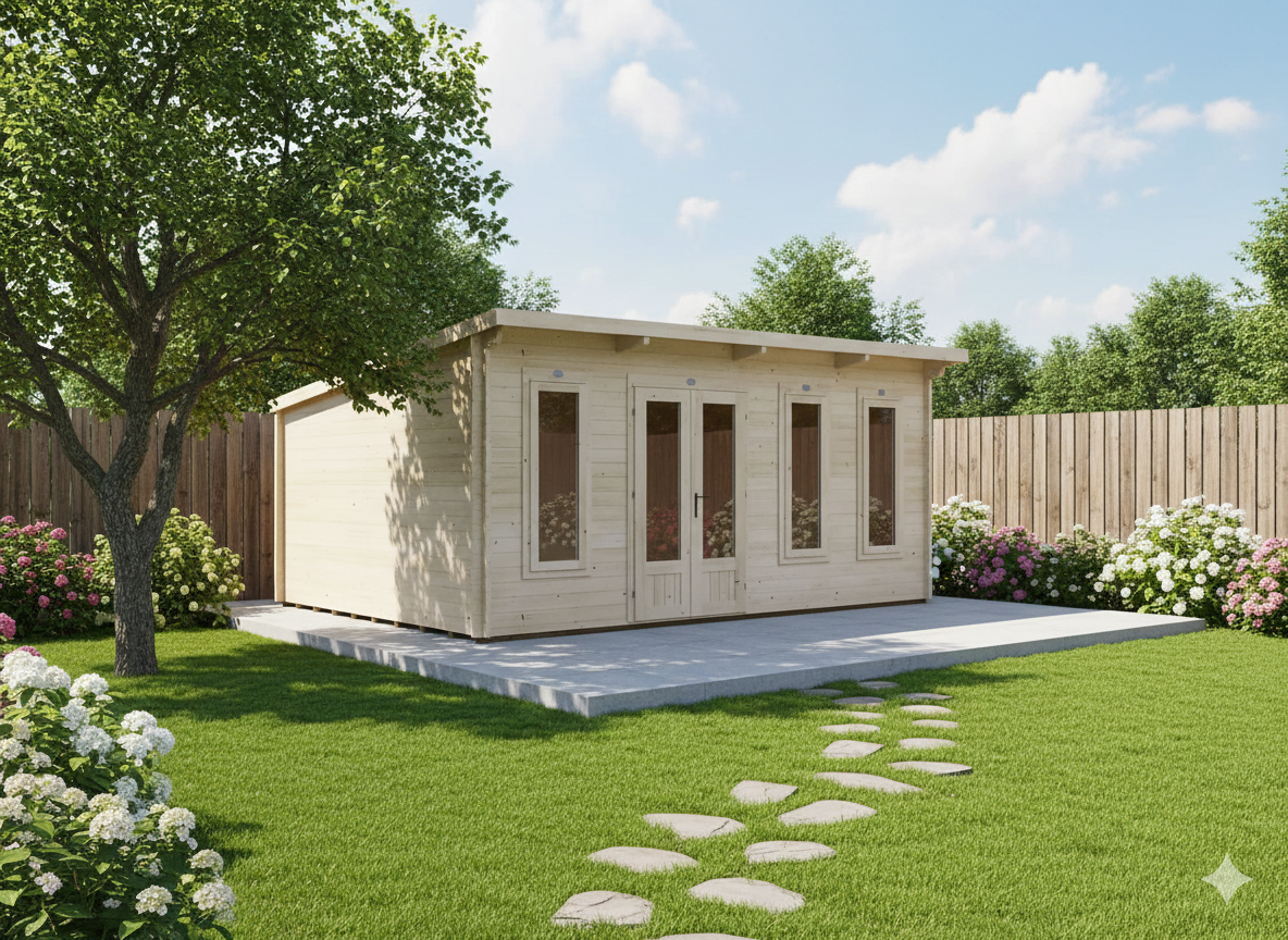 The Lynx Lair 19mm Log Cabin