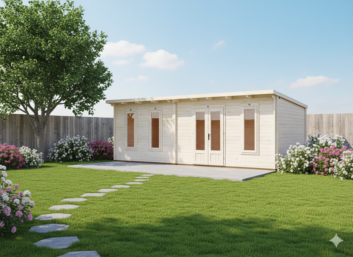 The Lynx Lair 19mm Log Cabin