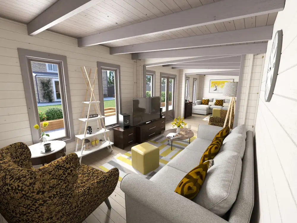 The Lynx Lair 19mm Log Cabin