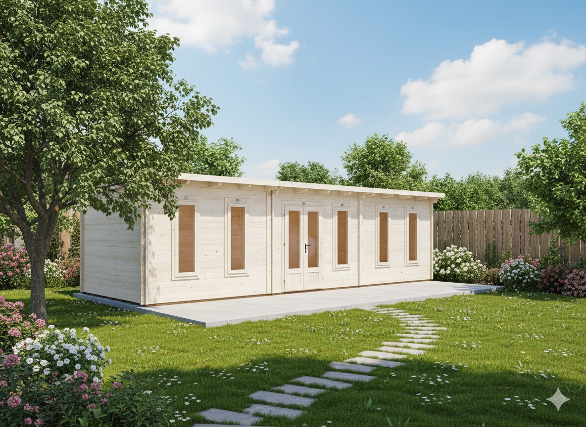 The Lynx Lair 19mm Log Cabin