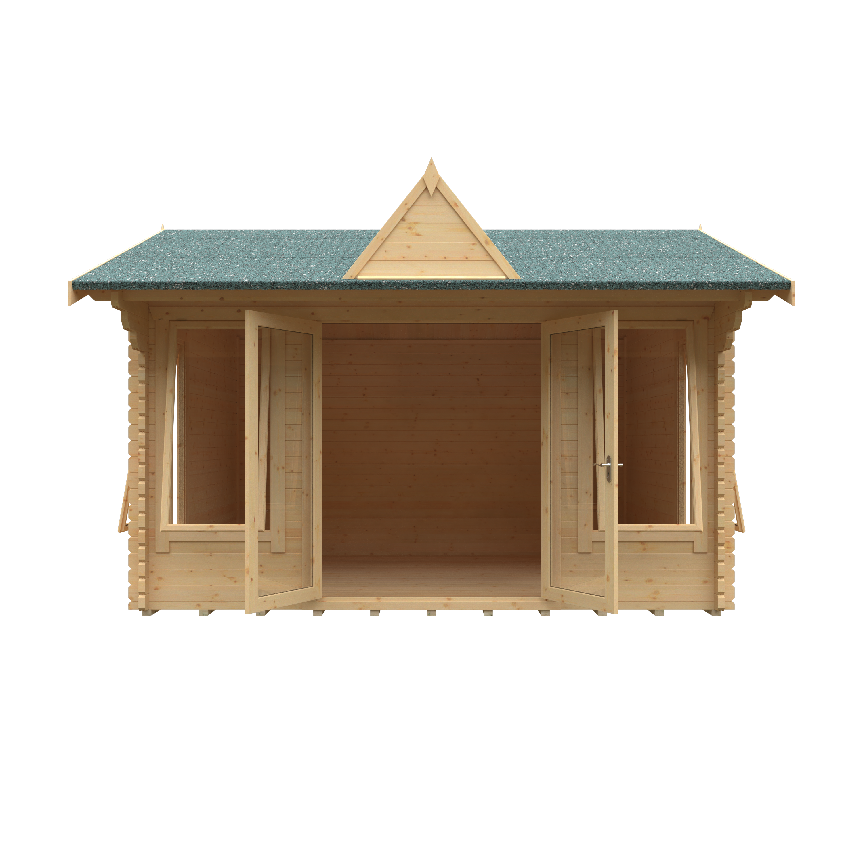 THE LEYTON 44mm Log Cabin