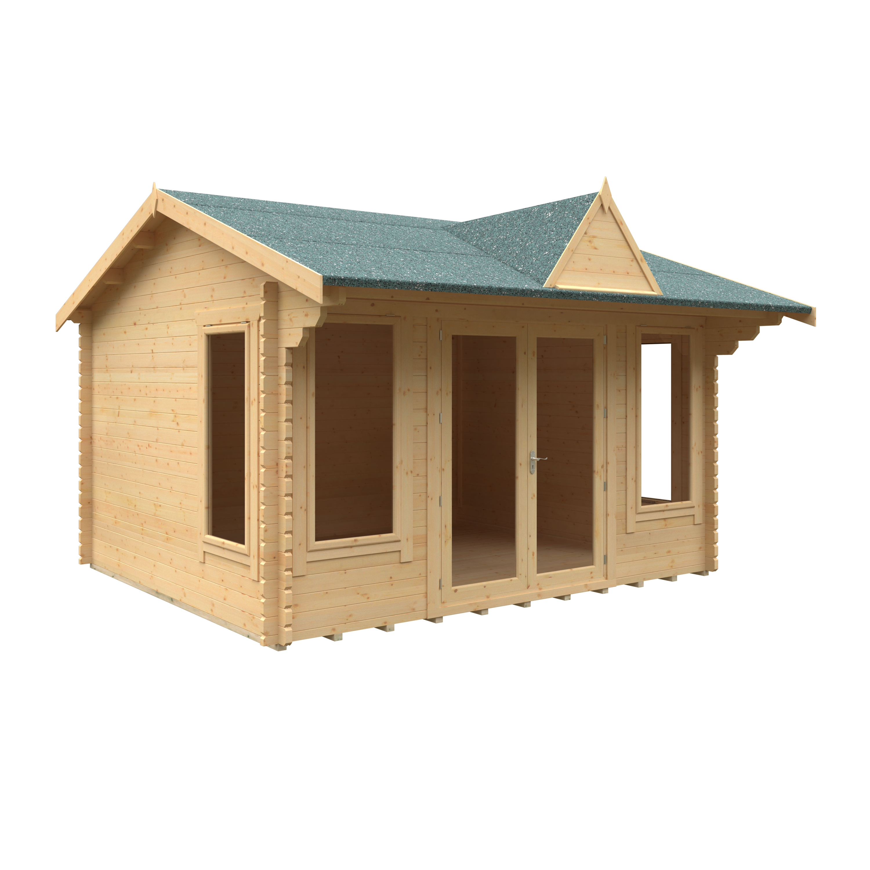 THE LEYTON 44mm Log Cabin