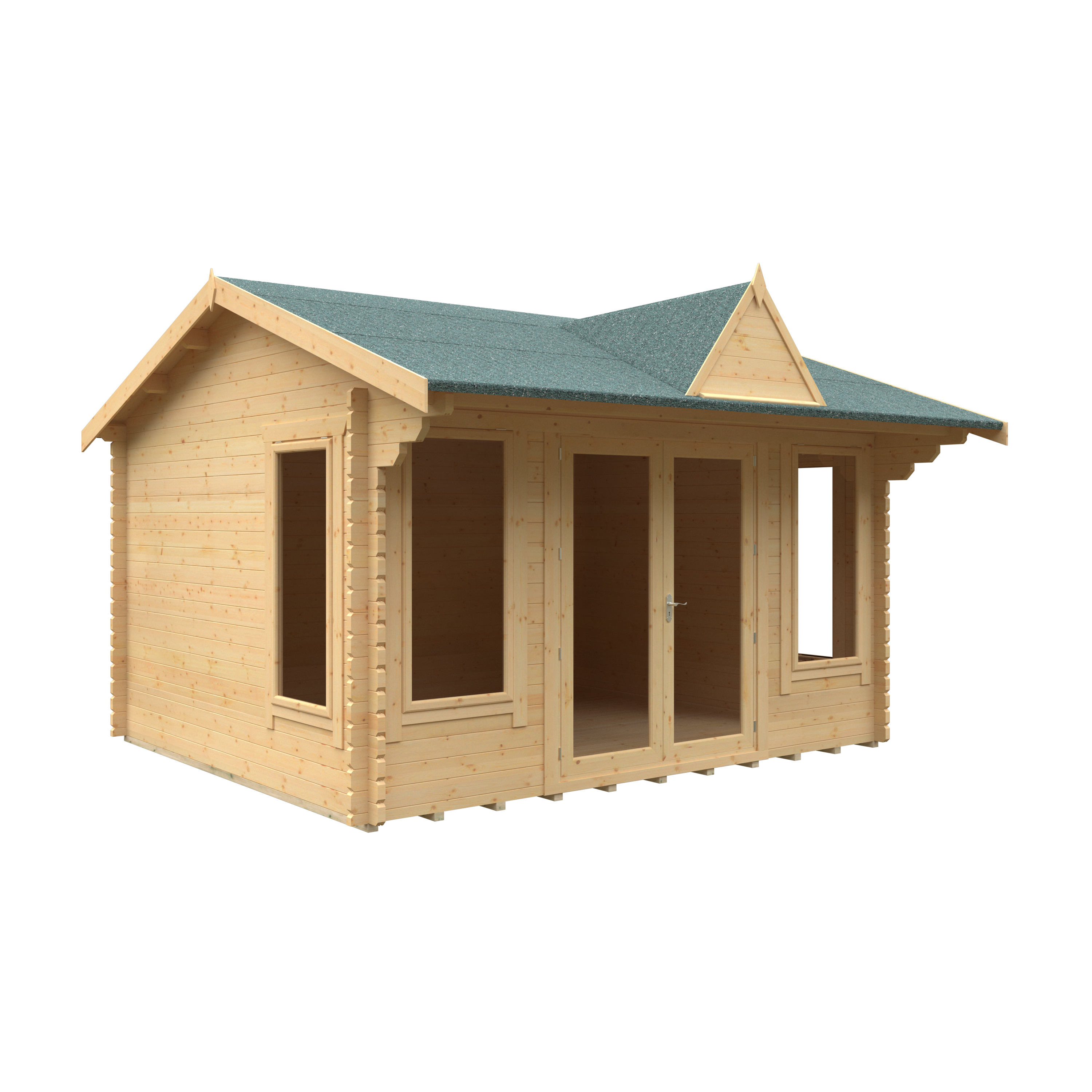 THE LEYTON 44mm Log Cabin