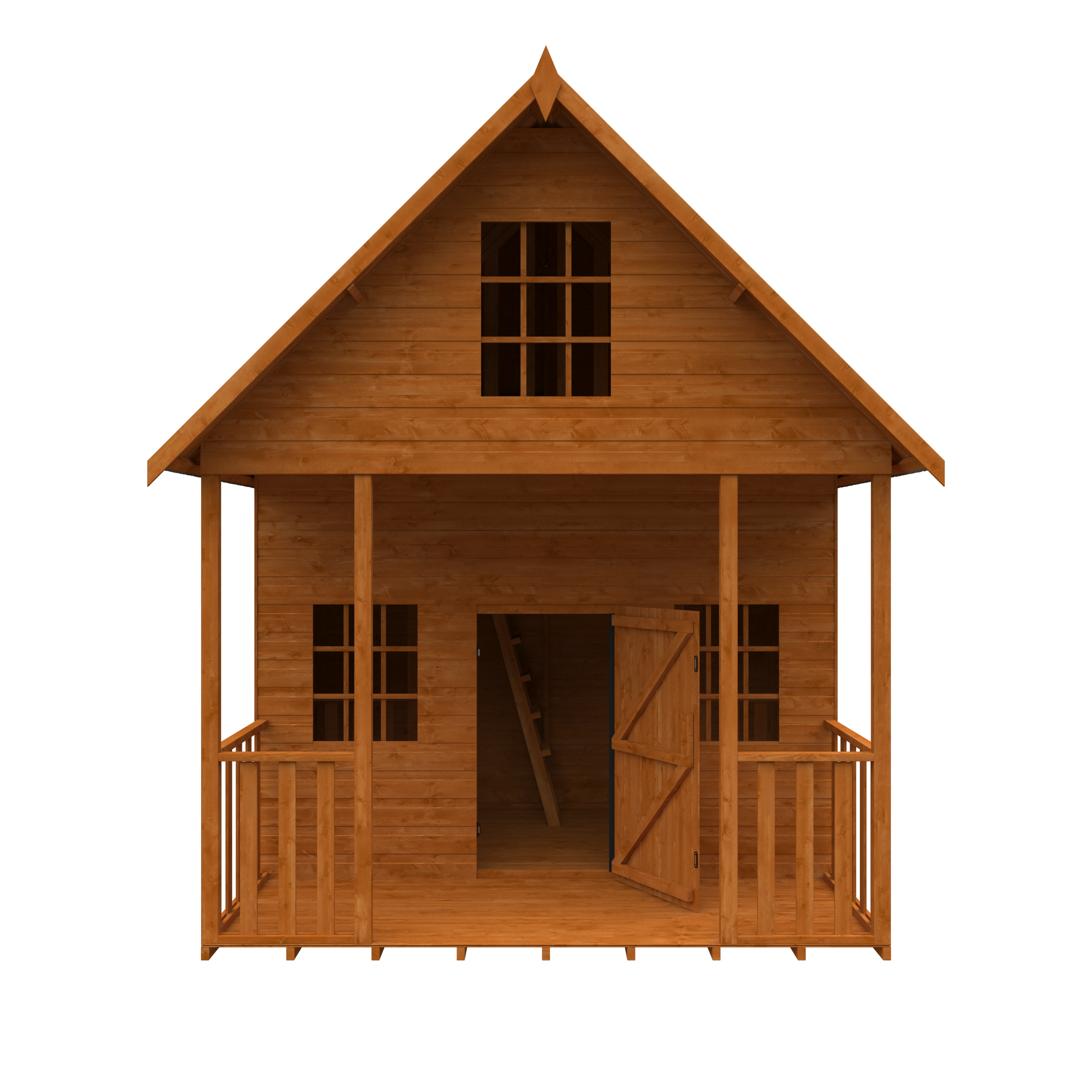 The Lodge Wooden Playhouse