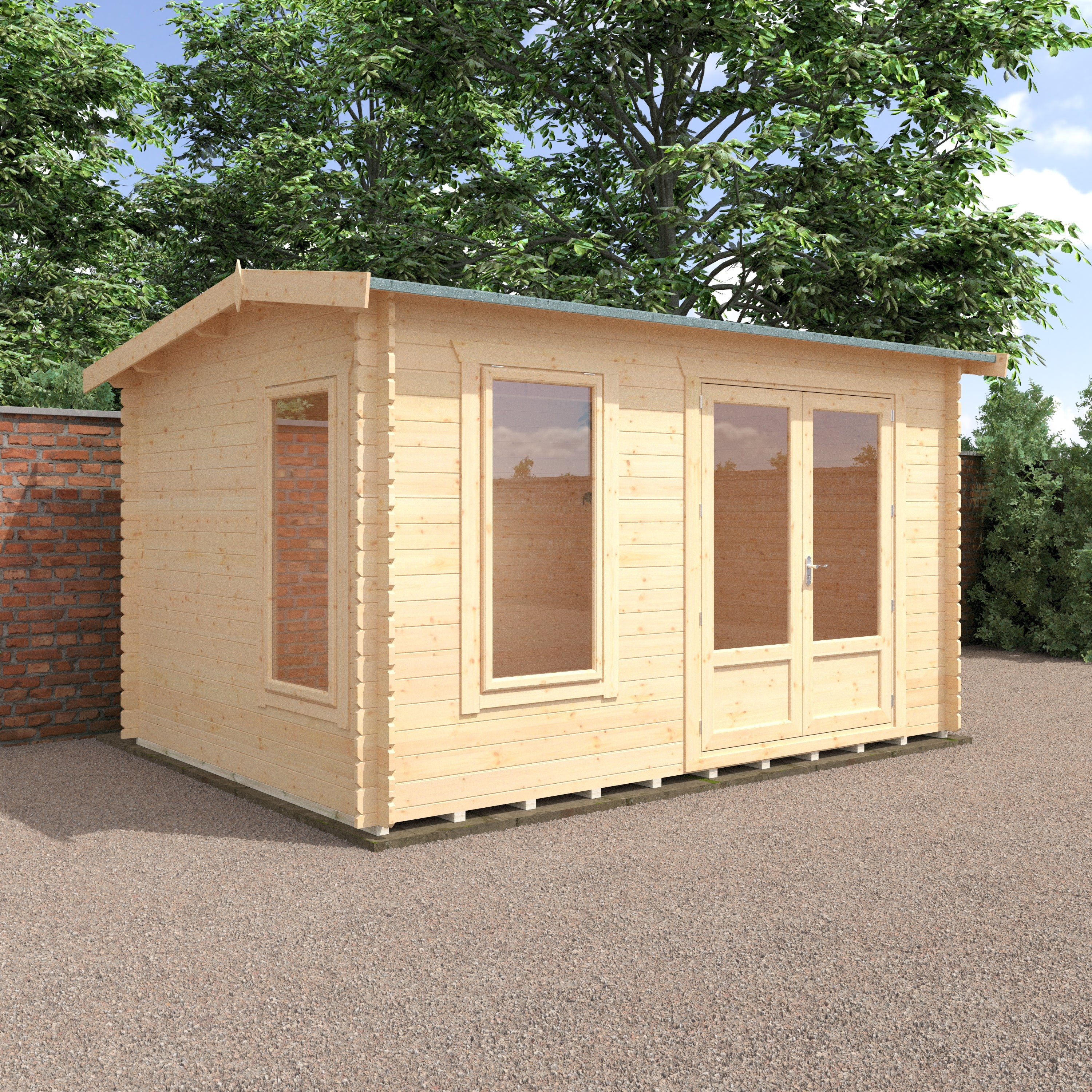 THE LONGLEAT 28 mm Log Cabin