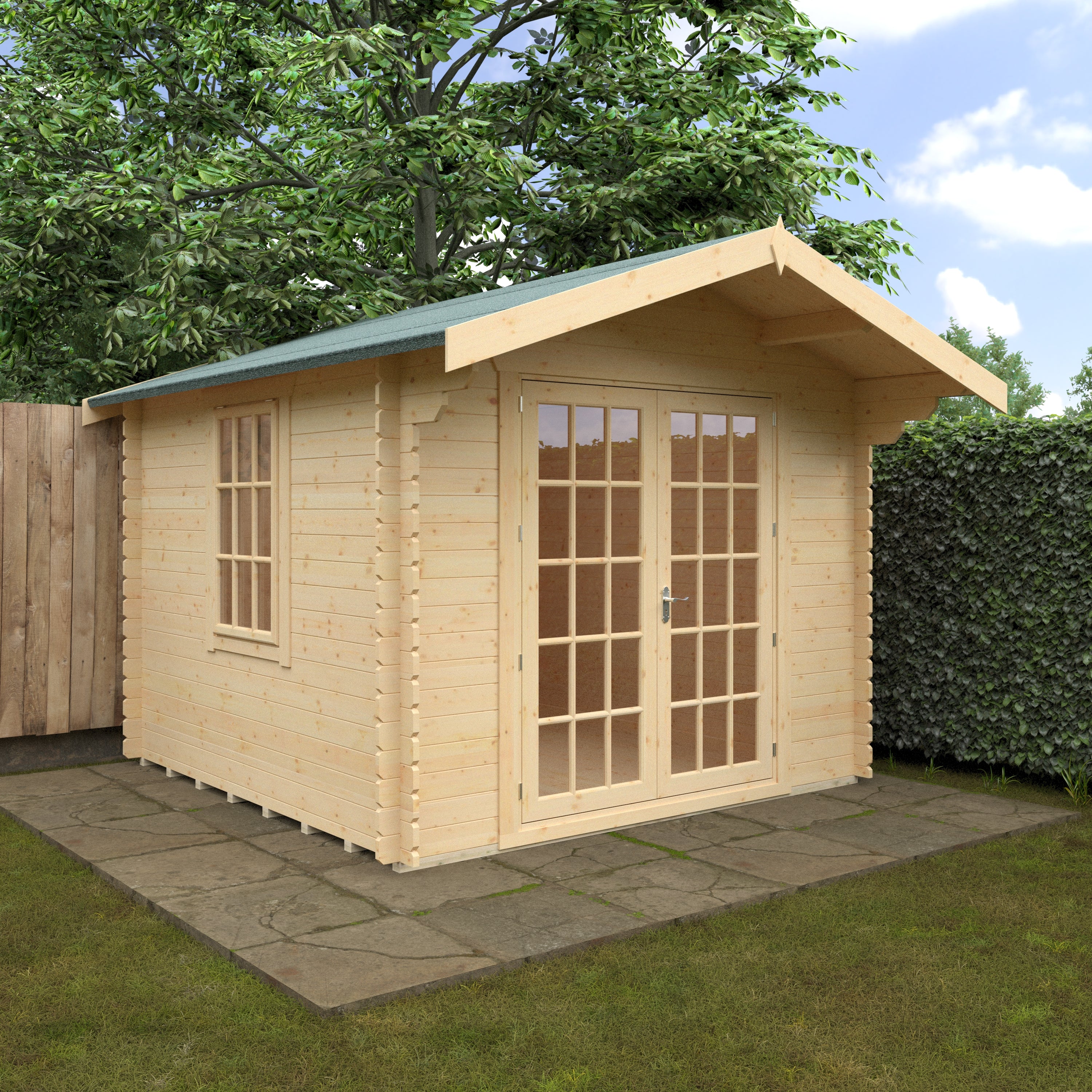 THE LOTHERTON 28mm Log Cabin