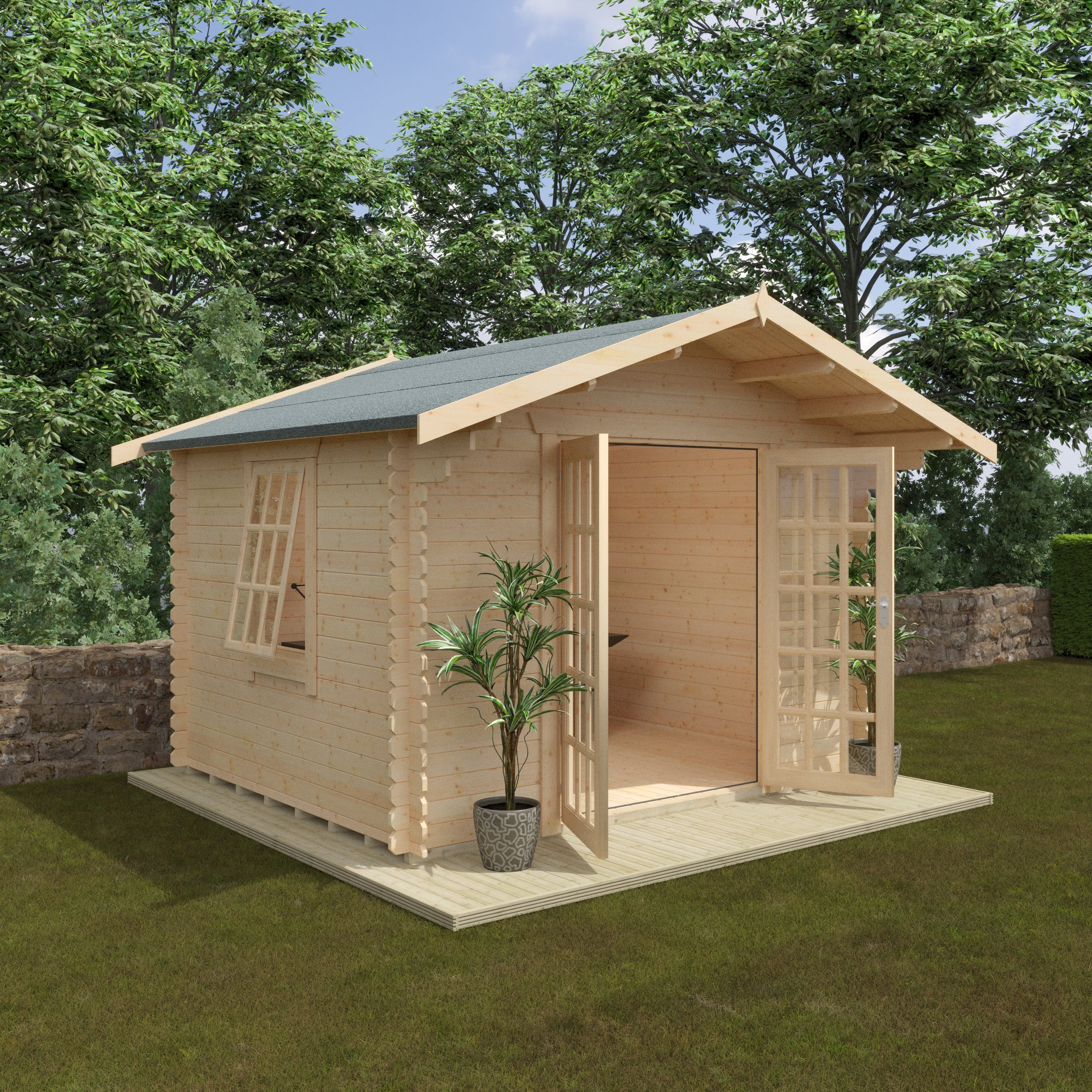 THE LOTHERTON 28mm Log Cabin