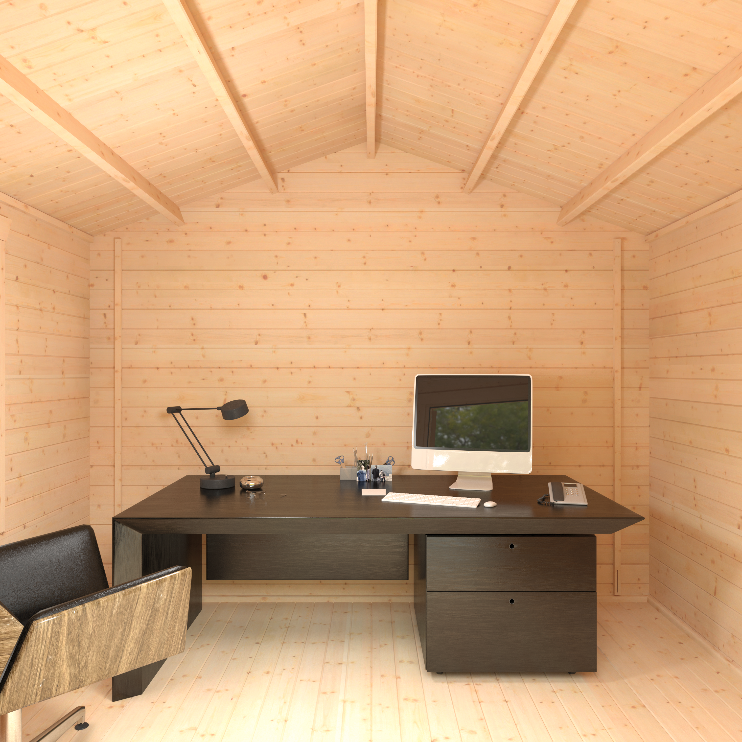 THE LOTHERTON 28mm Log Cabin