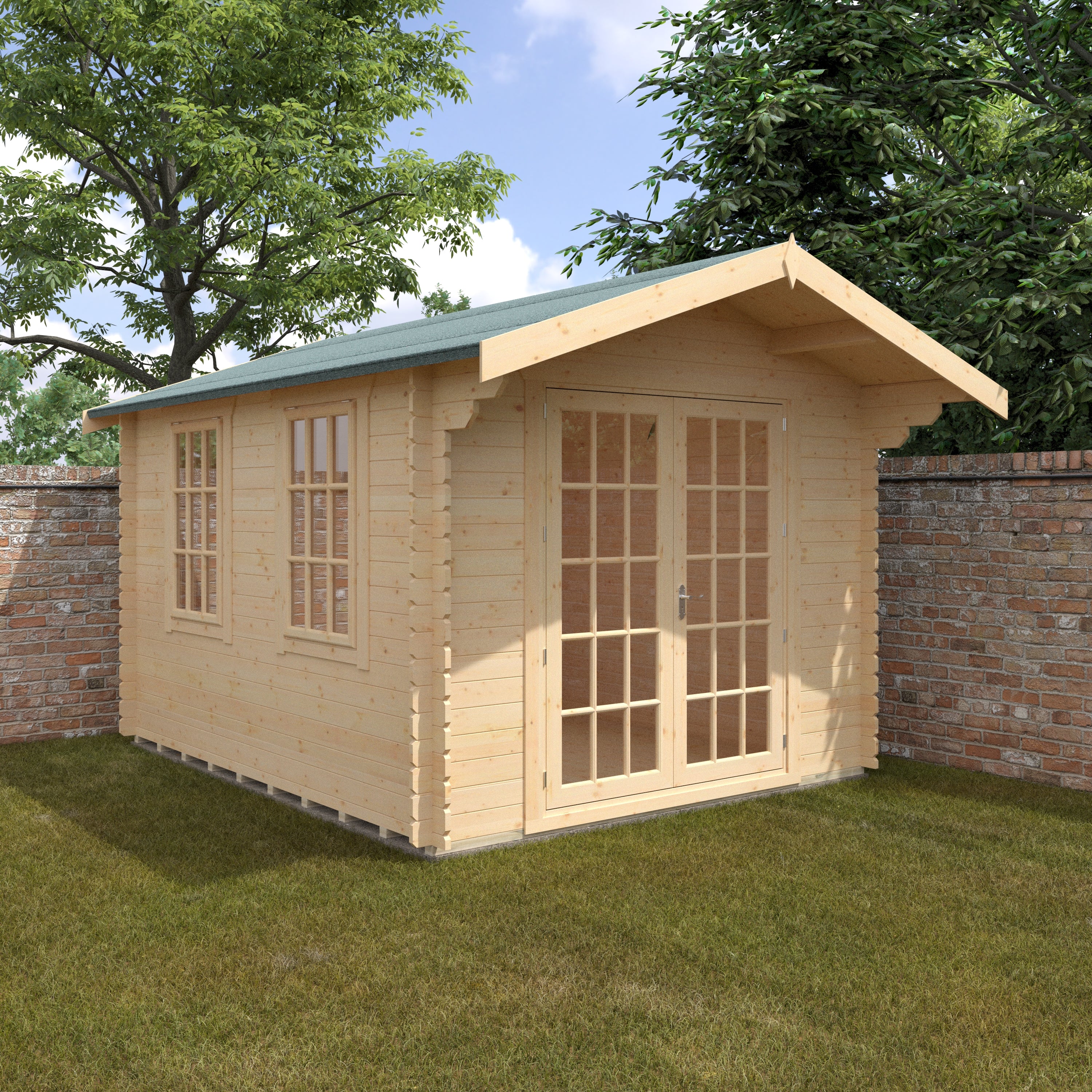 THE LOTHERTON 28mm Log Cabin