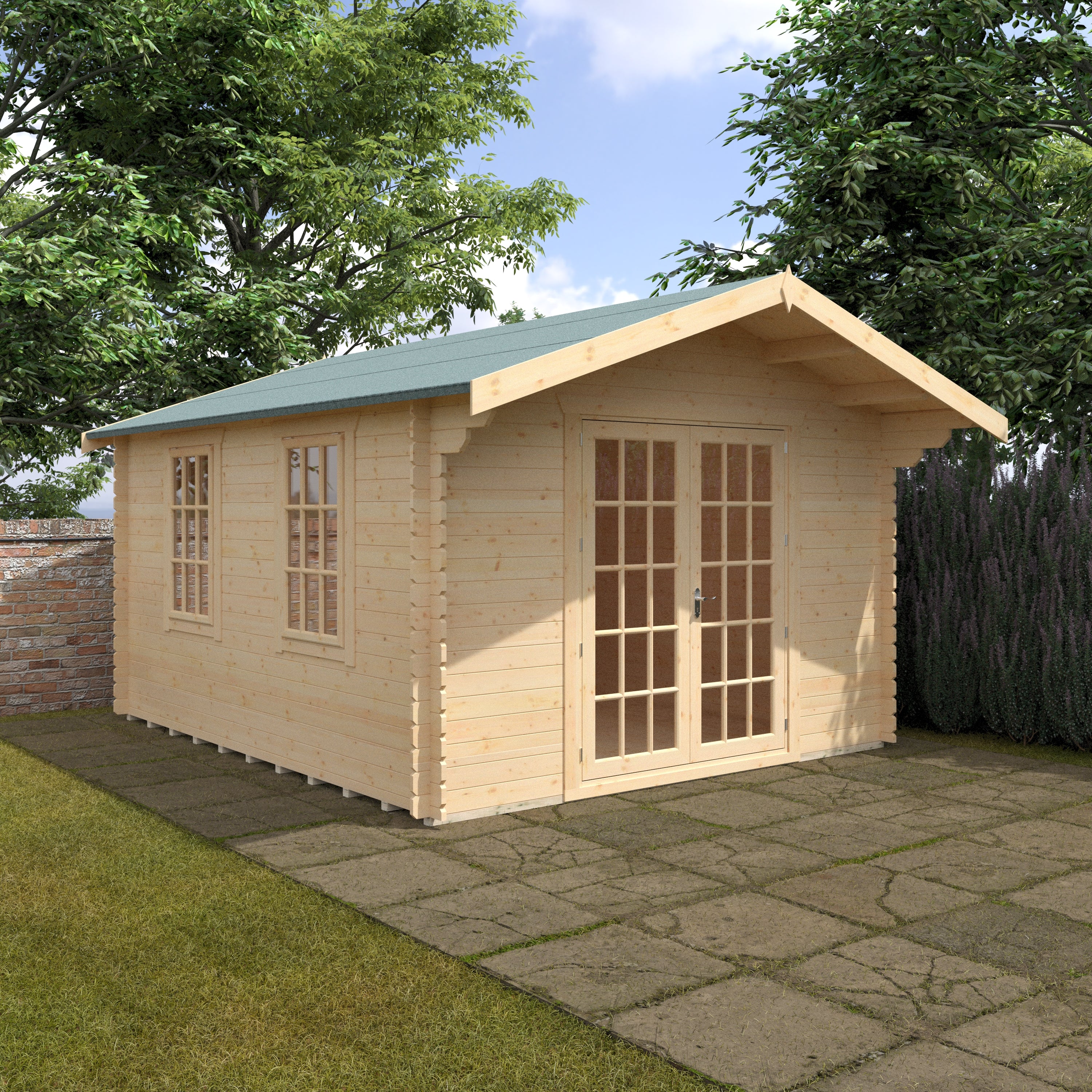 THE LOTHERTON 28mm Log Cabin