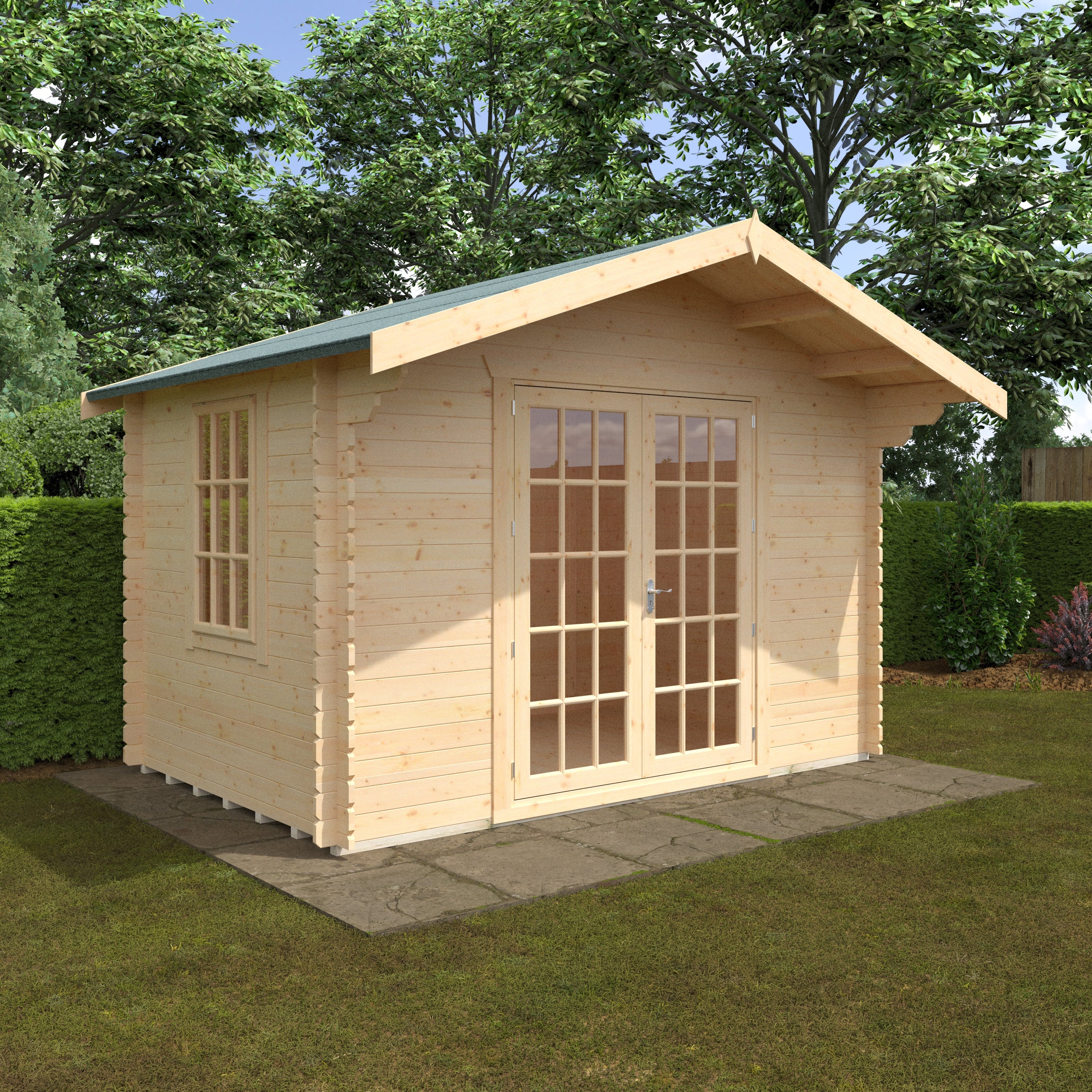 THE LOTHERTON 28mm Log Cabin
