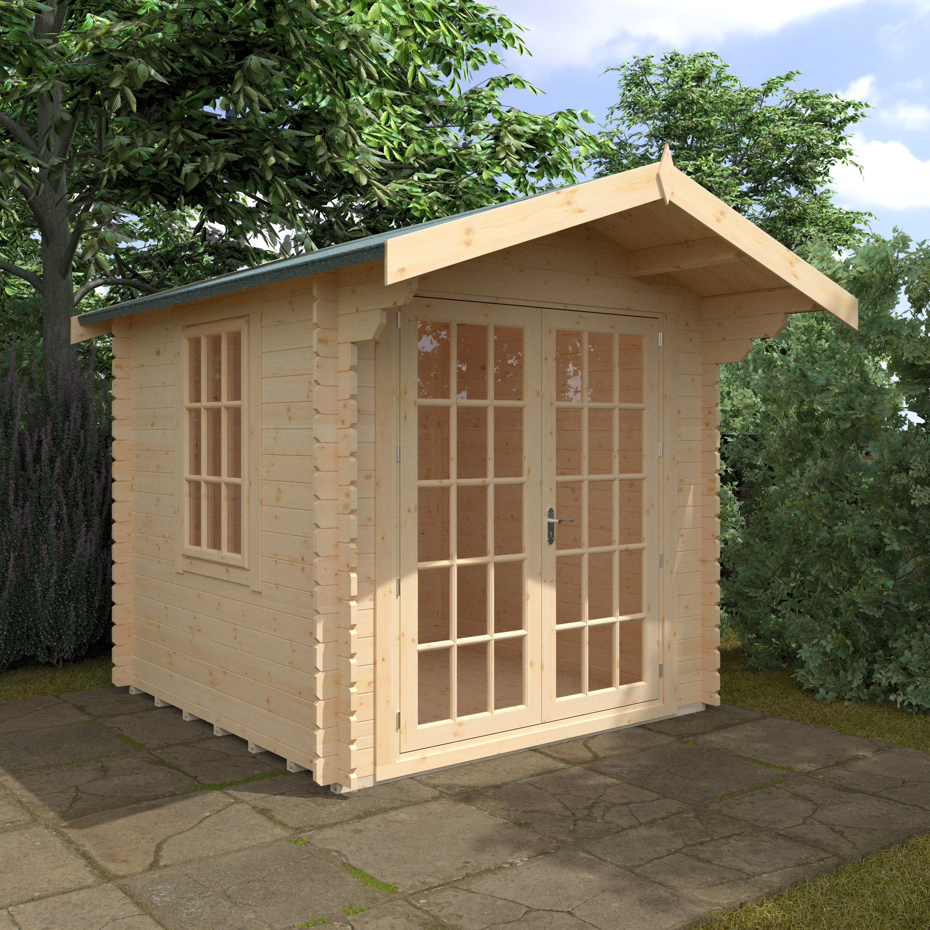 THE LOTHERTON 28mm Log Cabin