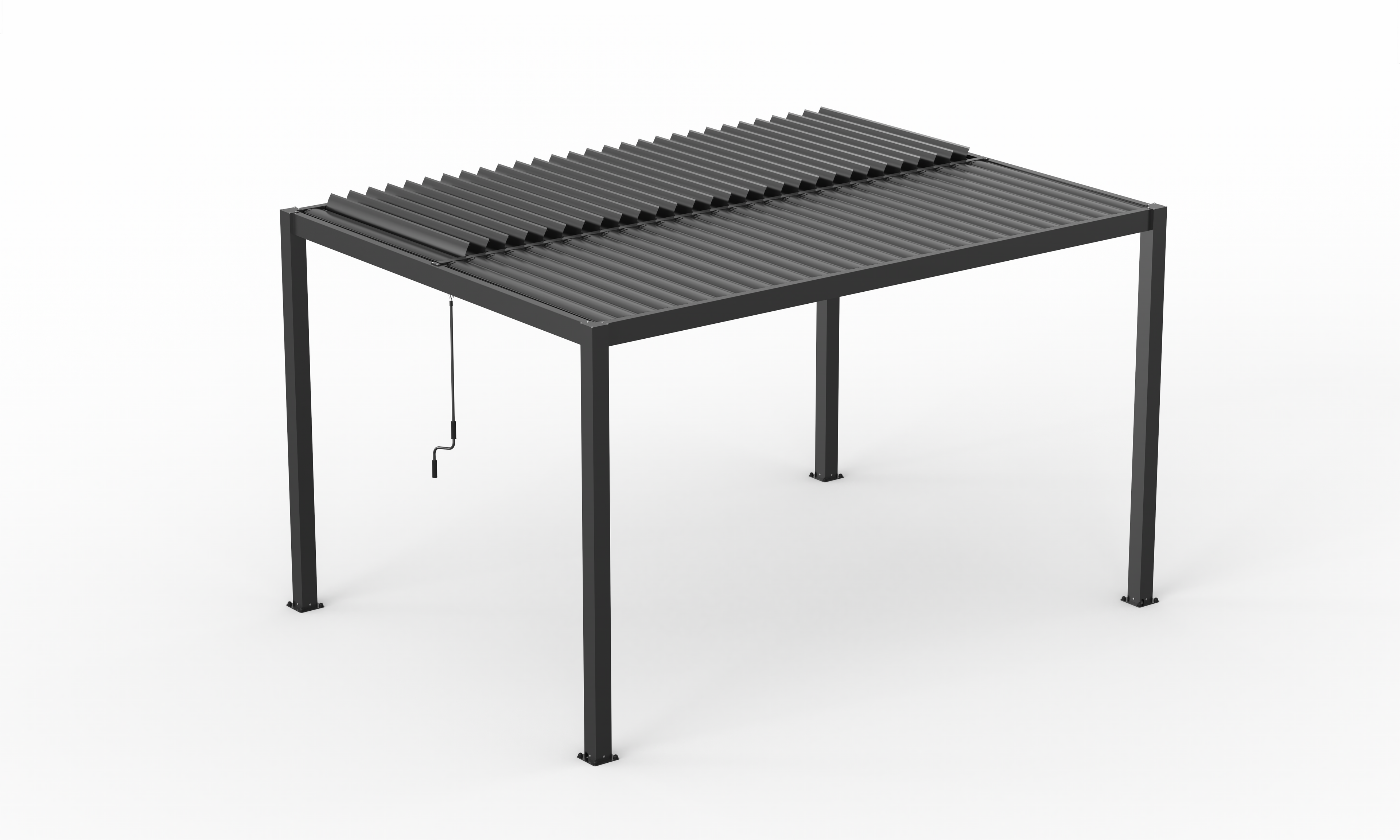Aluminium Pergola with LED Light