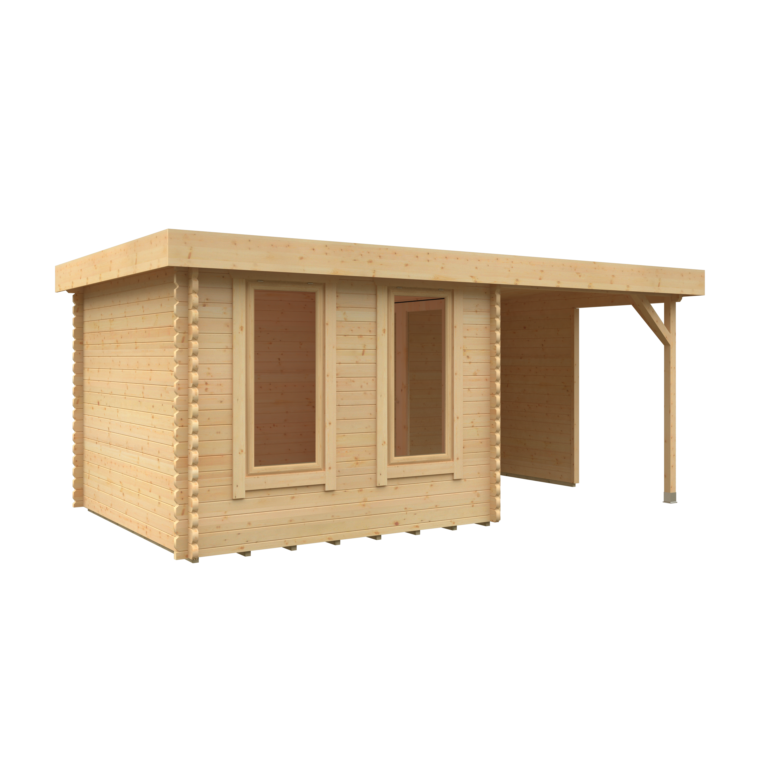 LULWORTH 44mm Log Cabin