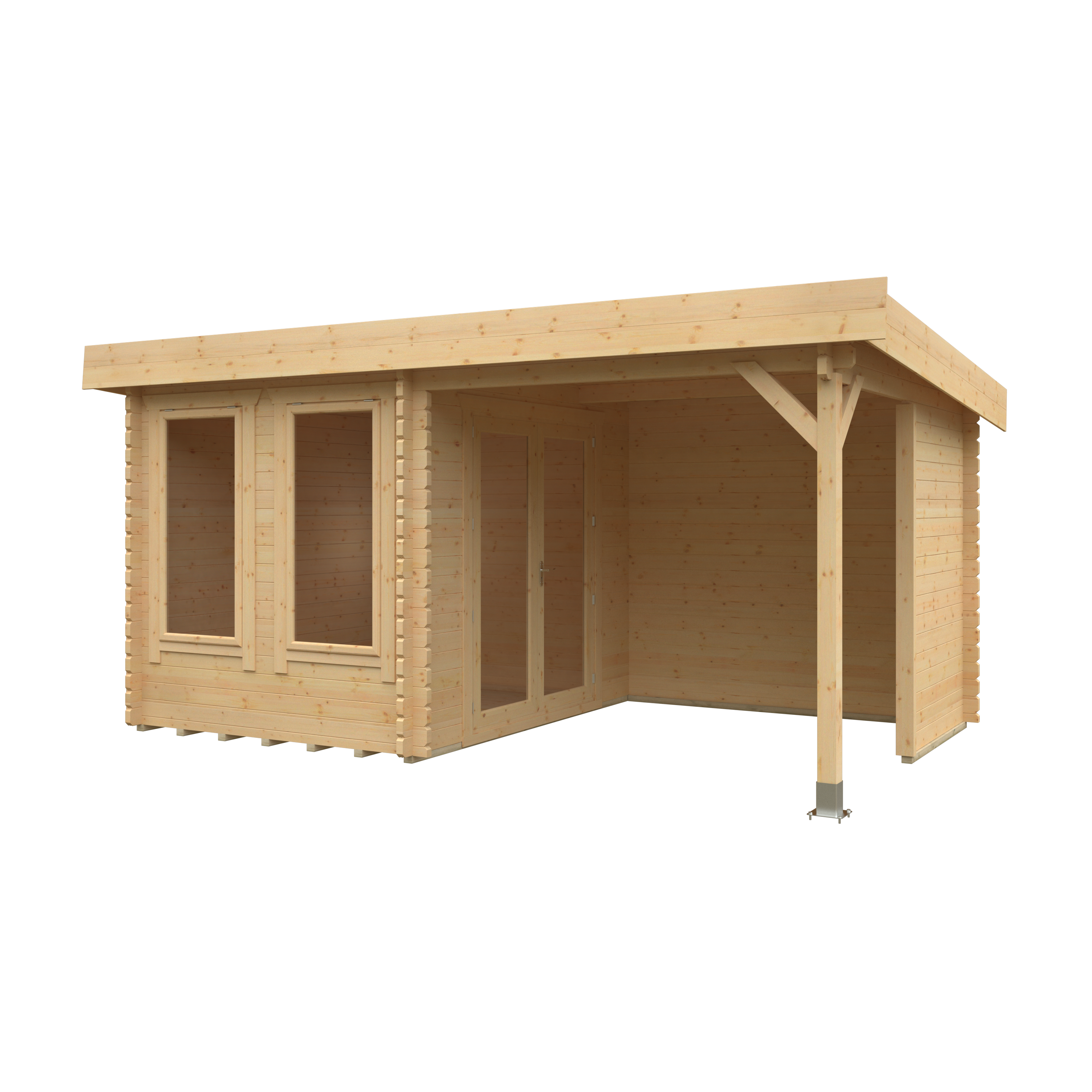 LULWORTH 44mm Log Cabin