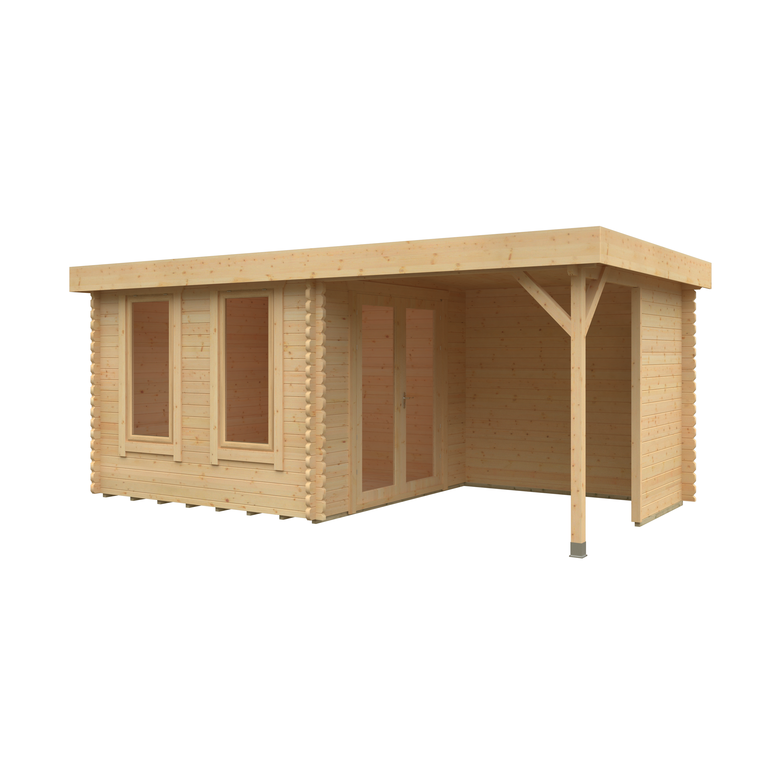 LULWORTH 44mm Log Cabin