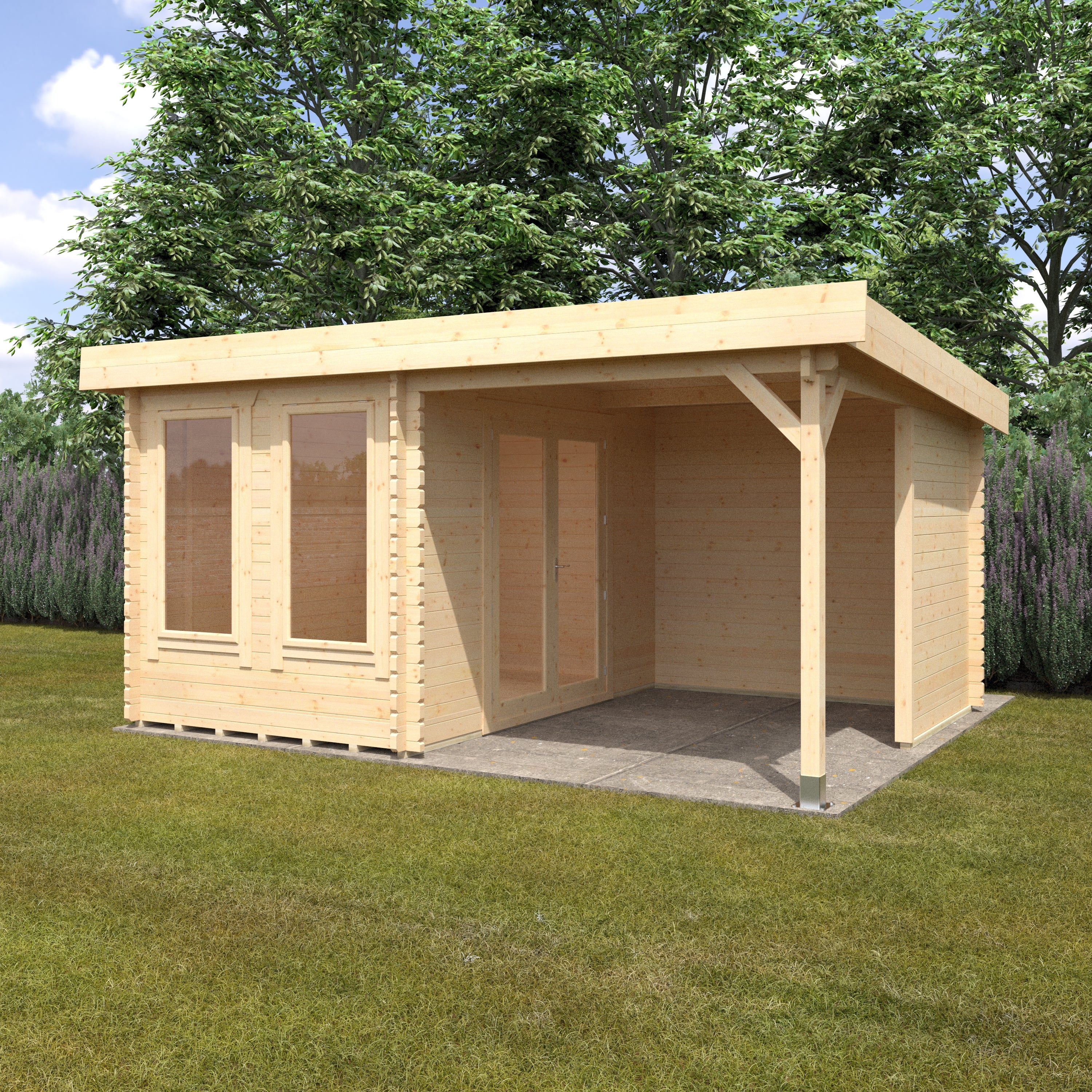 LULWORTH 44mm Log Cabin