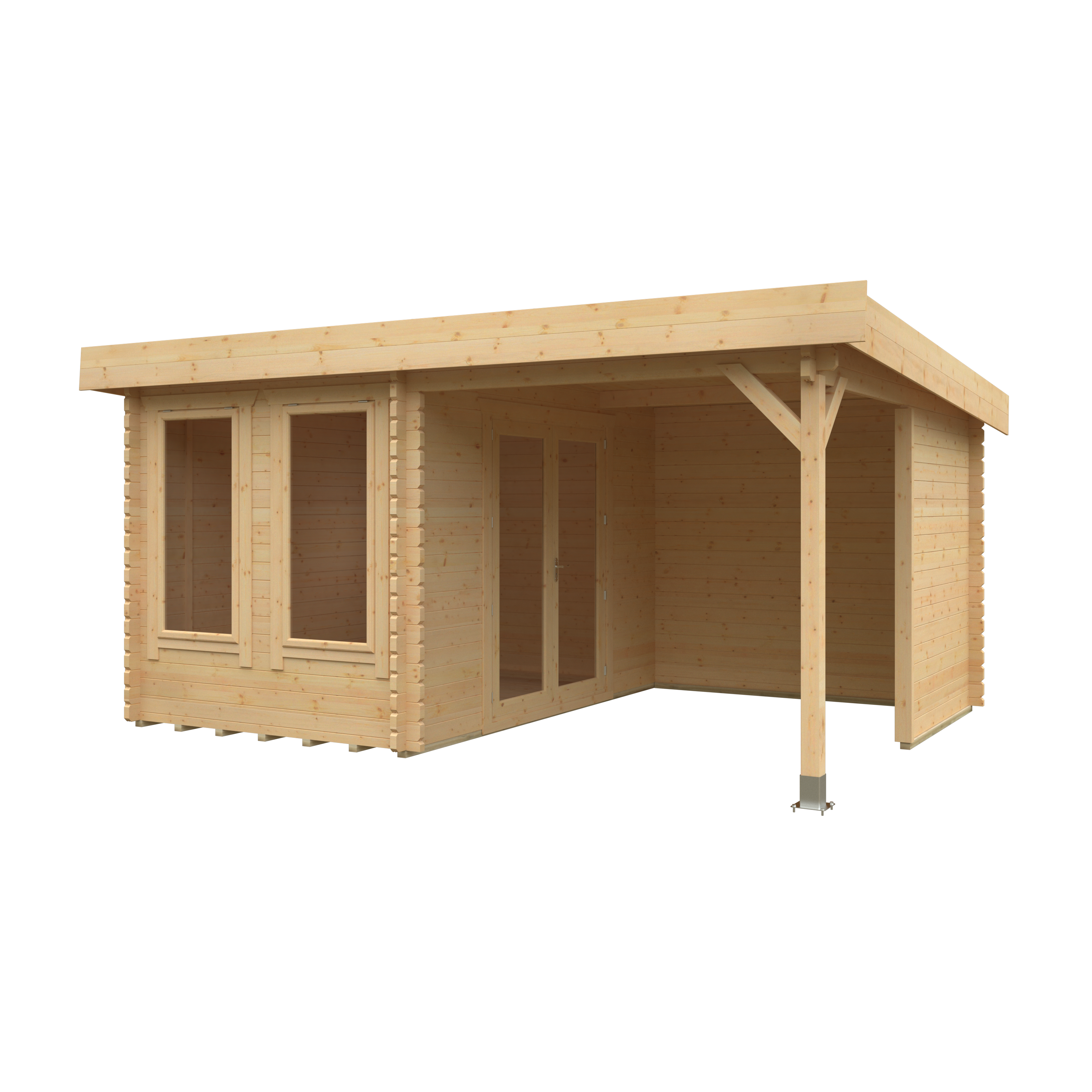 LULWORTH 44mm Log Cabin