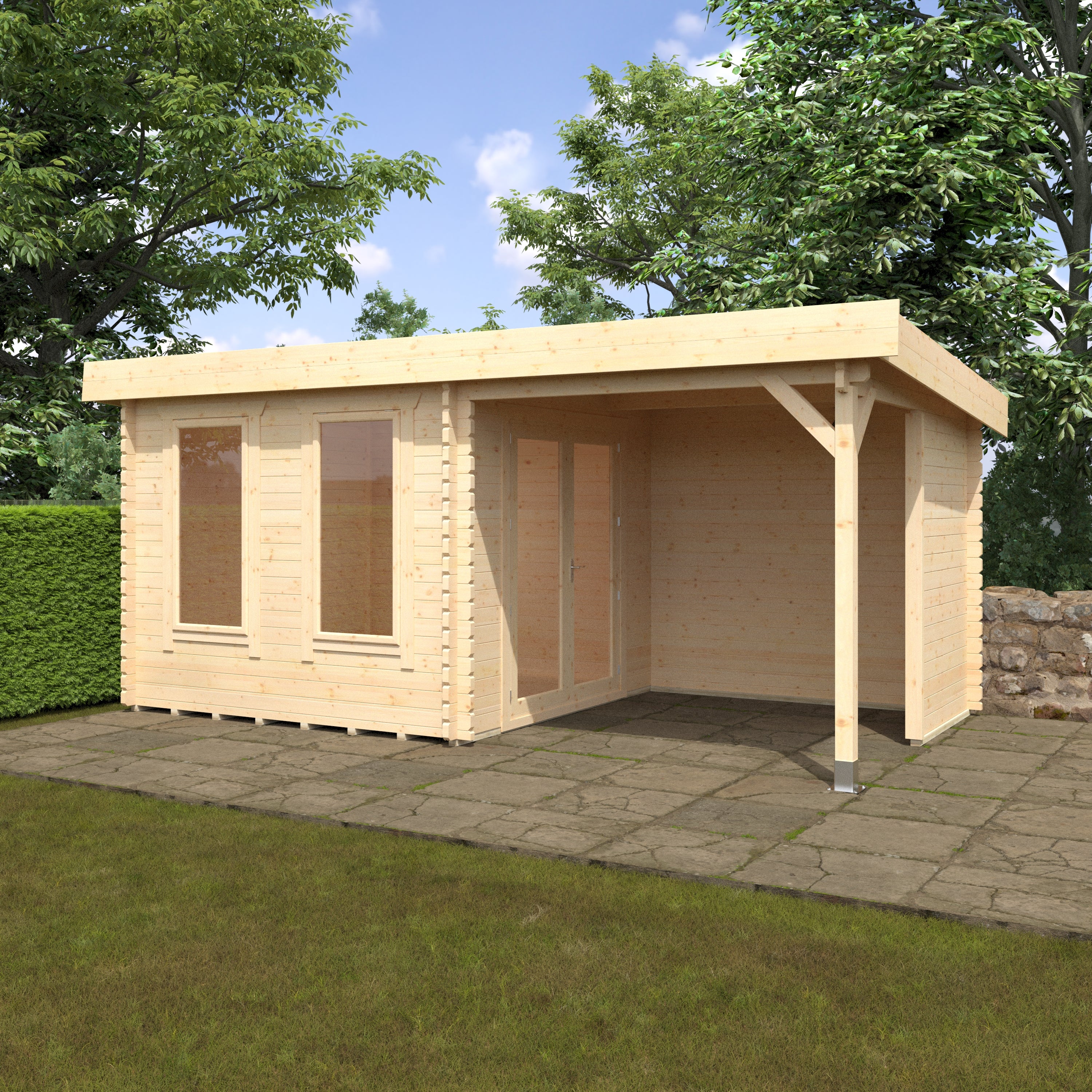 LULWORTH 44mm Log Cabin