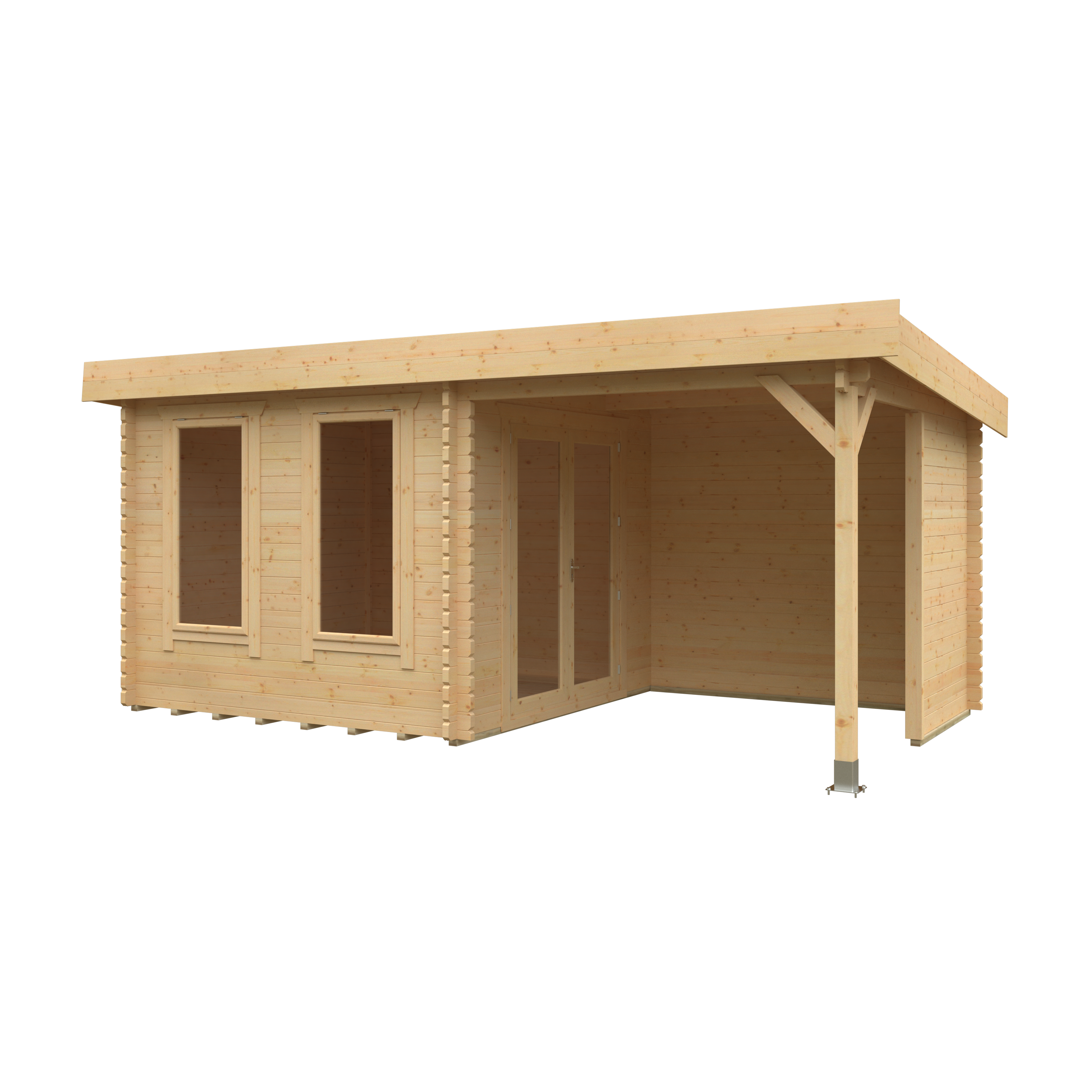 LULWORTH 44mm Log Cabin