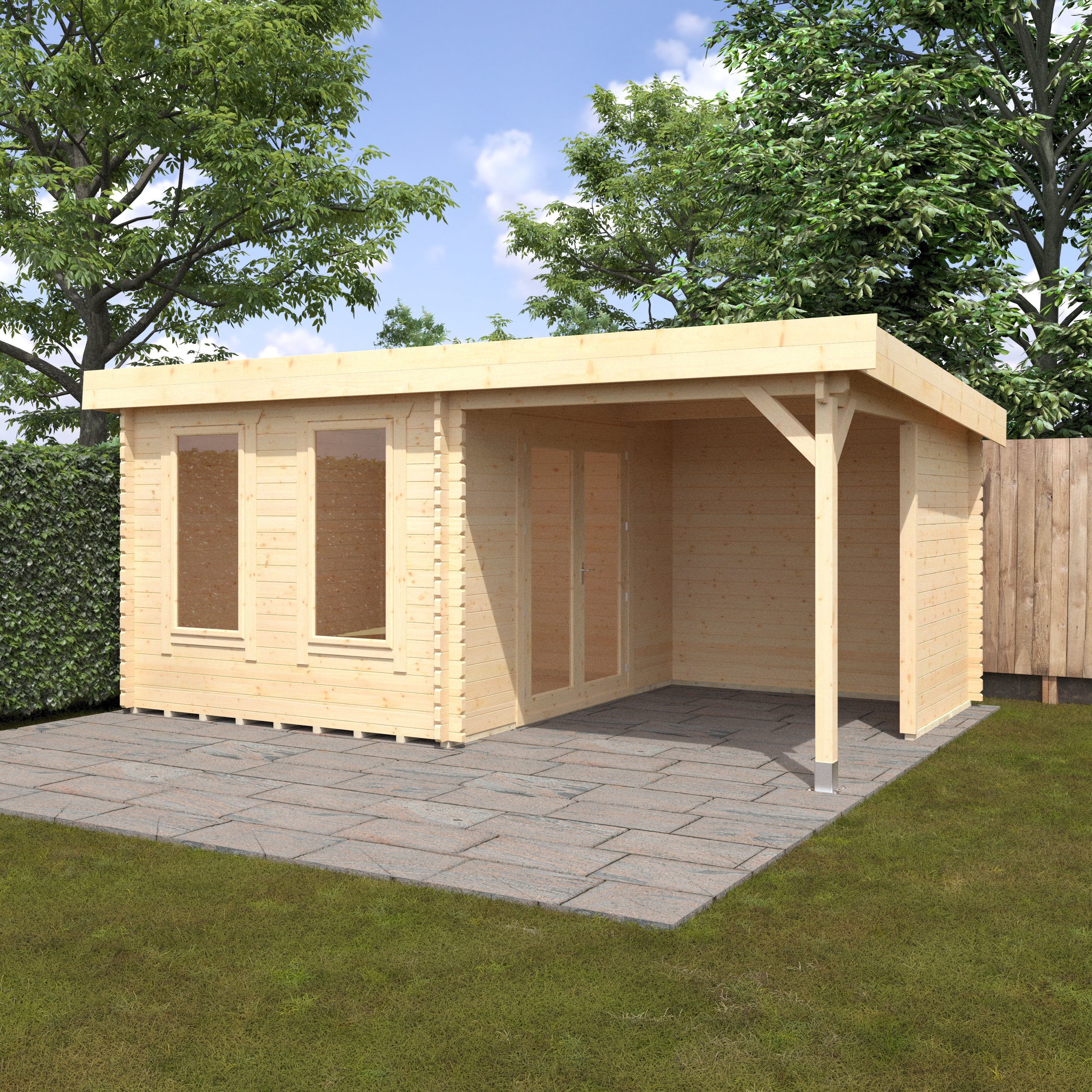 LULWORTH 44mm Log Cabin