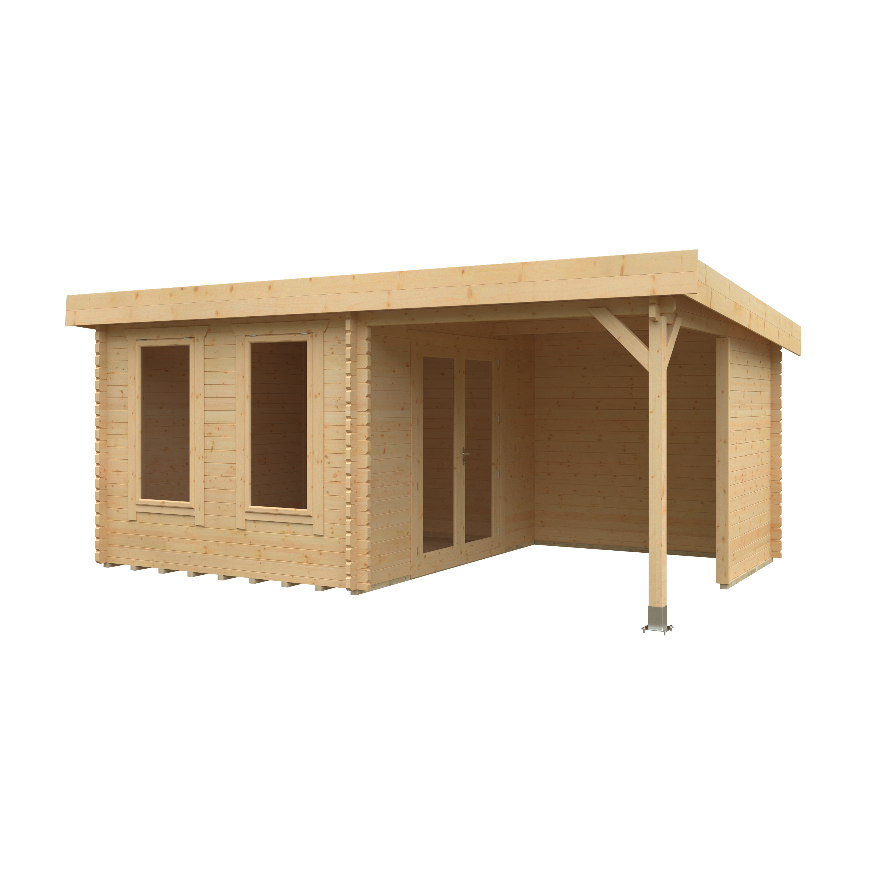 LULWORTH 44mm Log Cabin