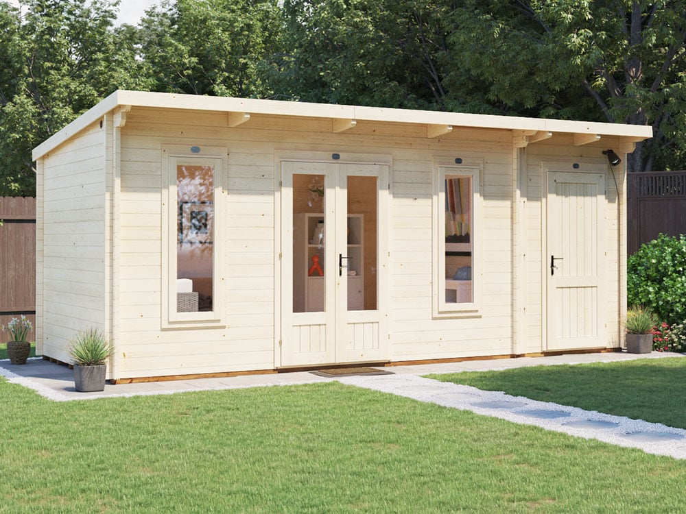 The Monkey Multiroom 19mm Log Cabin