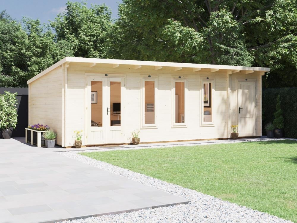 The Monkey Multiroom 19mm Log Cabin