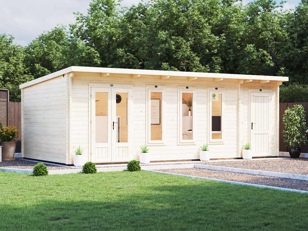 The Monkey Multiroom 19mm Log Cabin