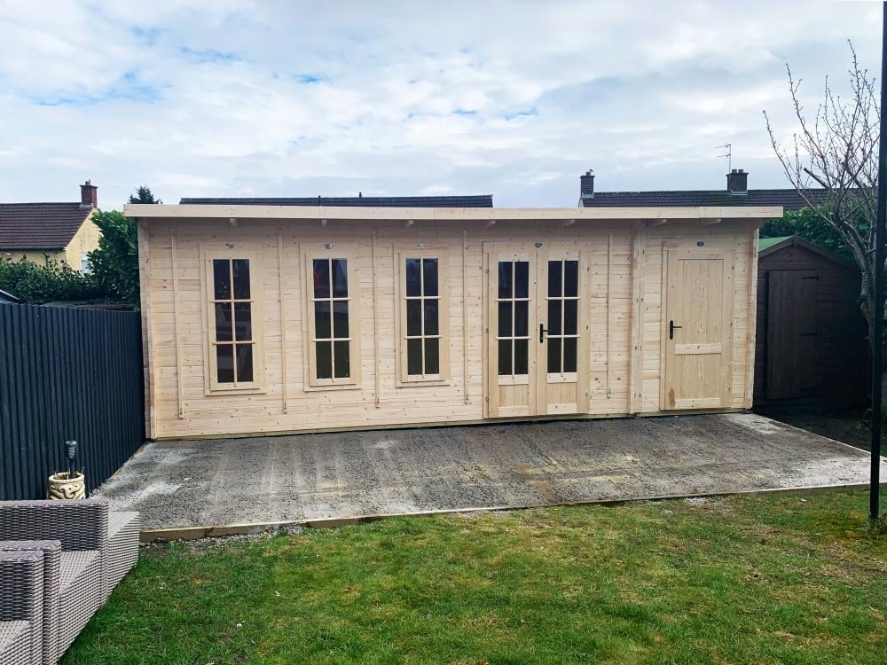 The Monkey Multiroom 19mm Log Cabin