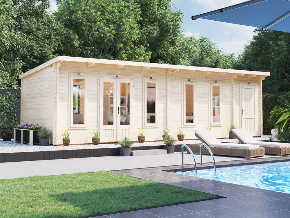 The Monkey Multiroom 19mm Log Cabin