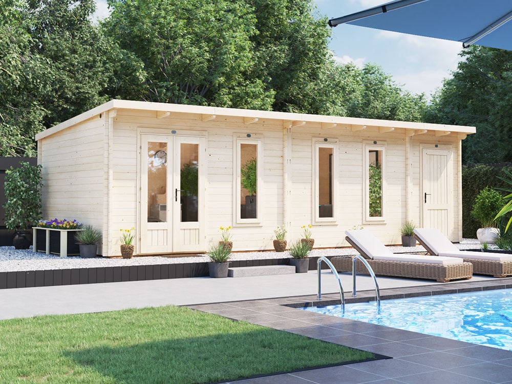 The Monkey Multiroom 19mm Log Cabin