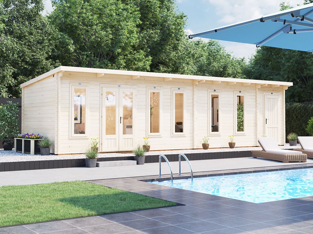 The Monkey Multiroom 19mm Log Cabin