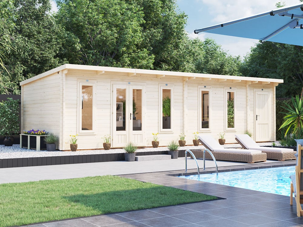 The Monkey Multiroom 19mm Log Cabin