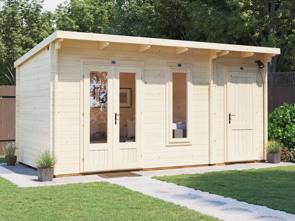 The Monkey Multiroom 19mm Log Cabin